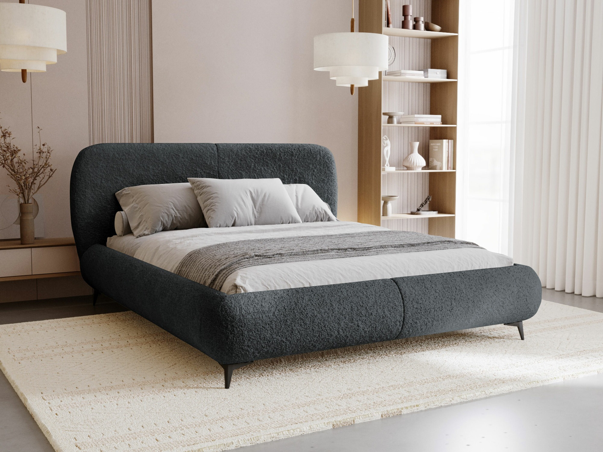 Bed Clovis 119 (Coral 80)