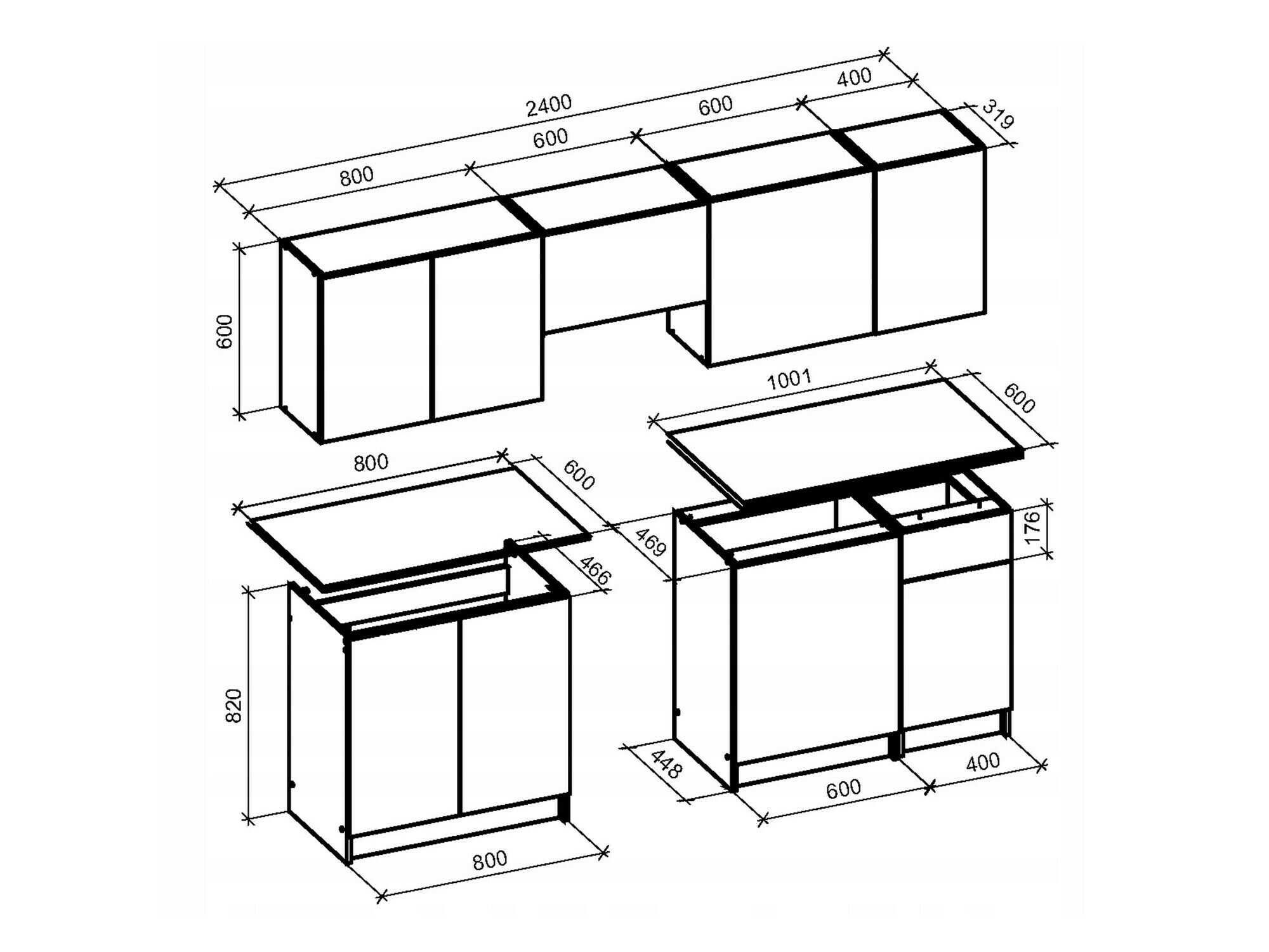 Keukenset Houston 1970