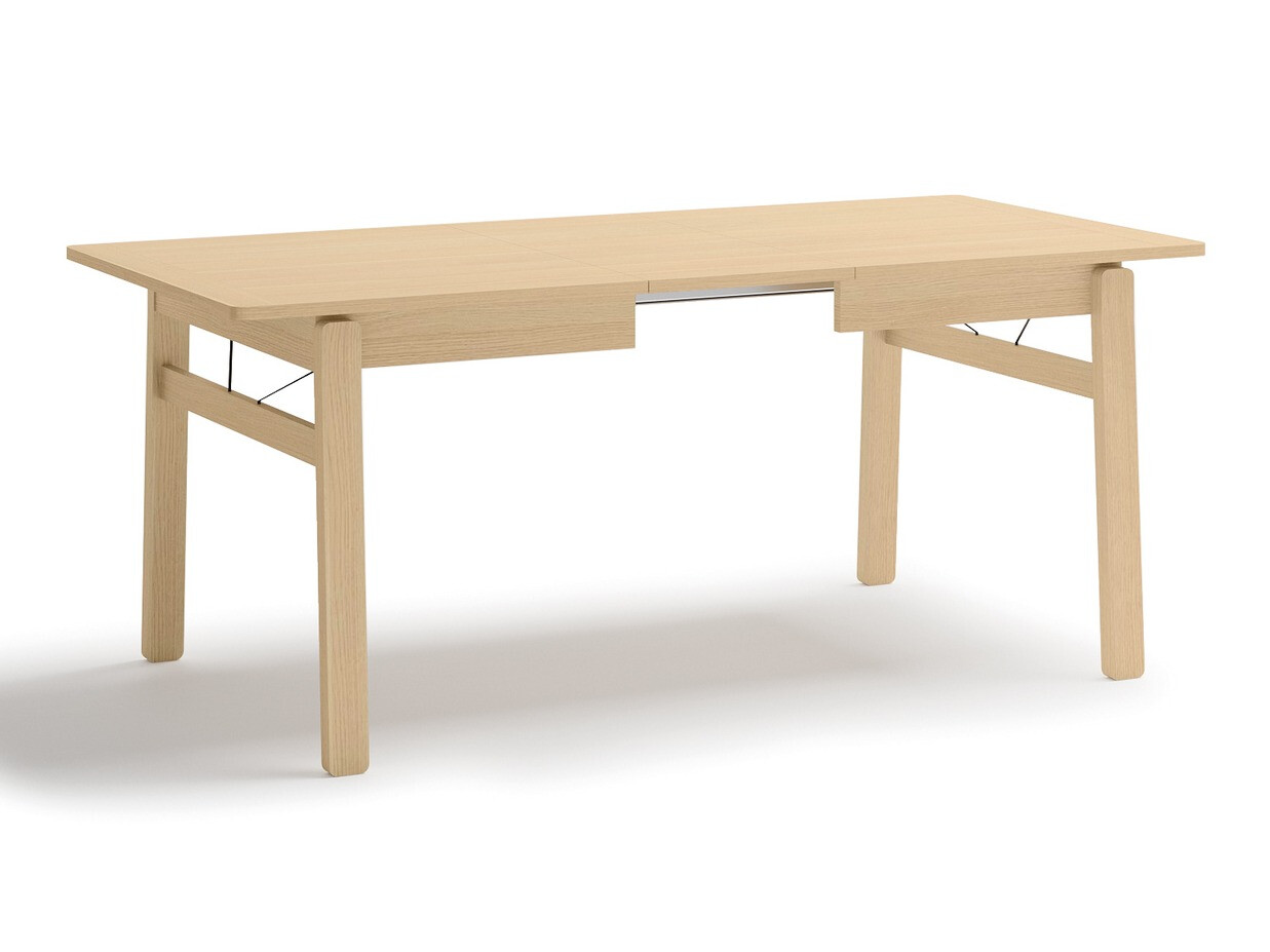 Tafel Fresno 172 (Licht eiken)