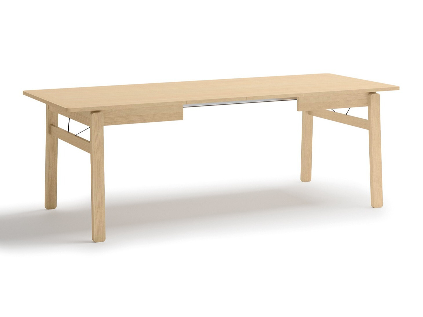 Tafel Fresno 172 (Licht eiken)