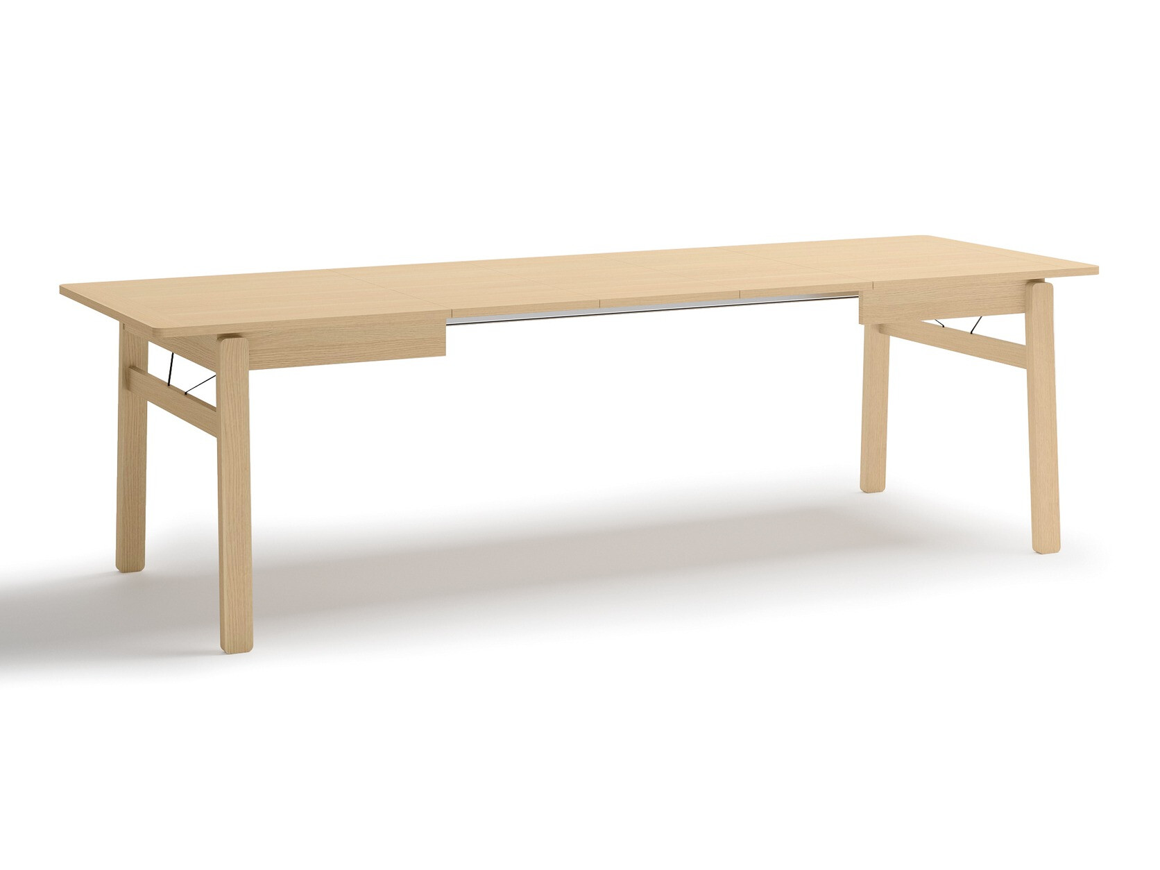 Tafel Fresno 172 (Licht eiken)