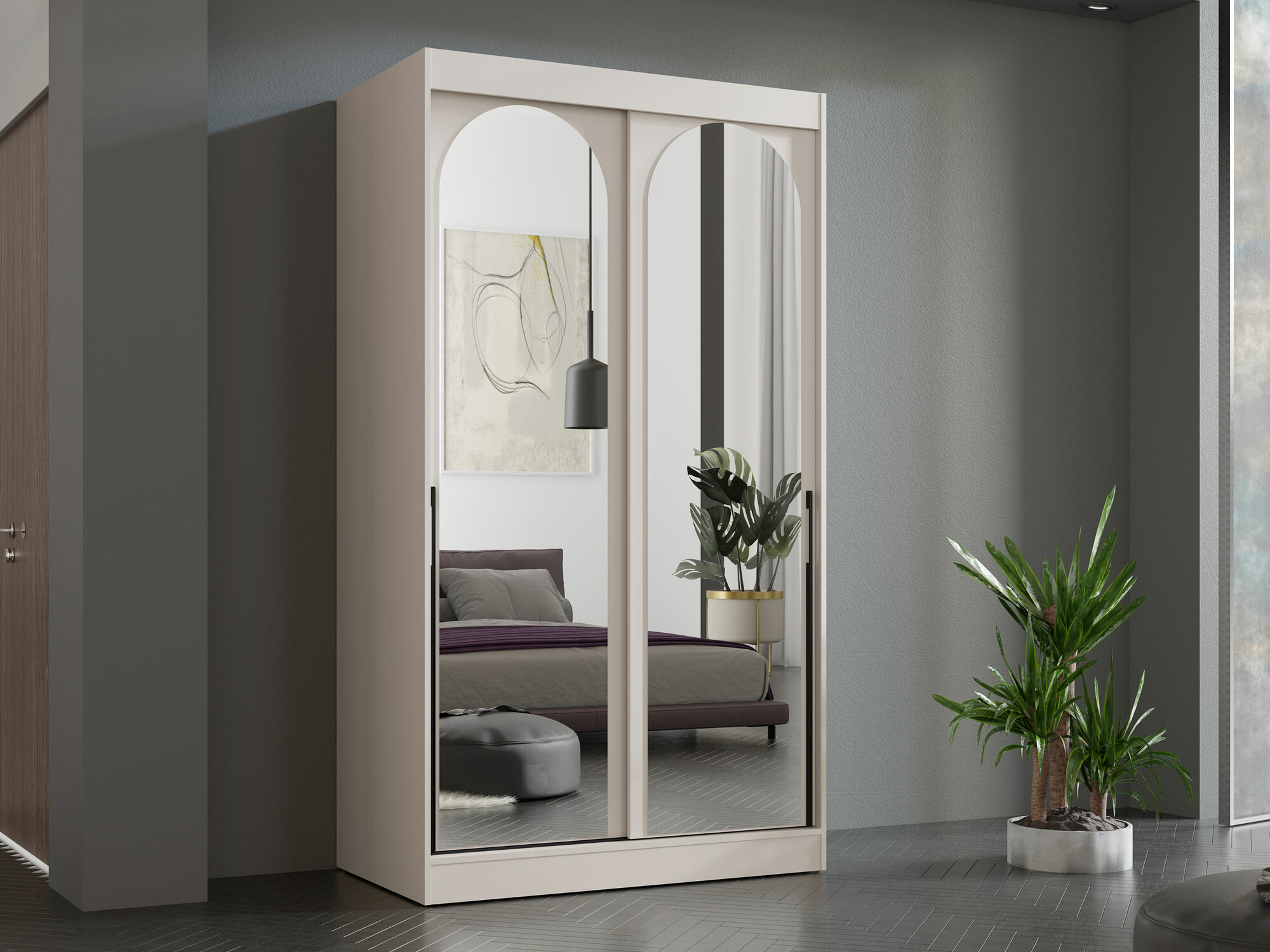 Kledingkast Toledo 130 (Kasjmier)