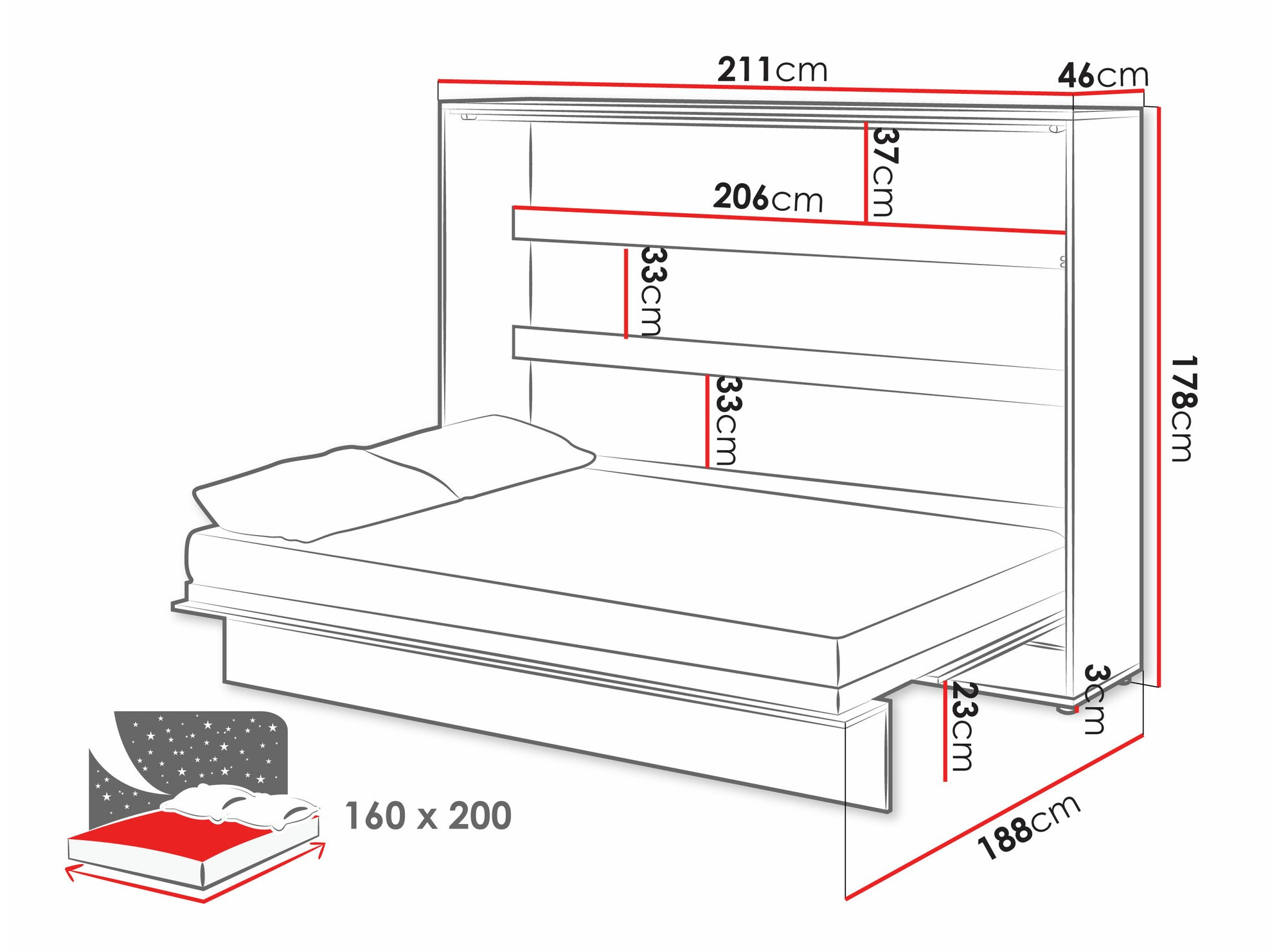 Meubelset Concept Pro Lenart Levfere 143