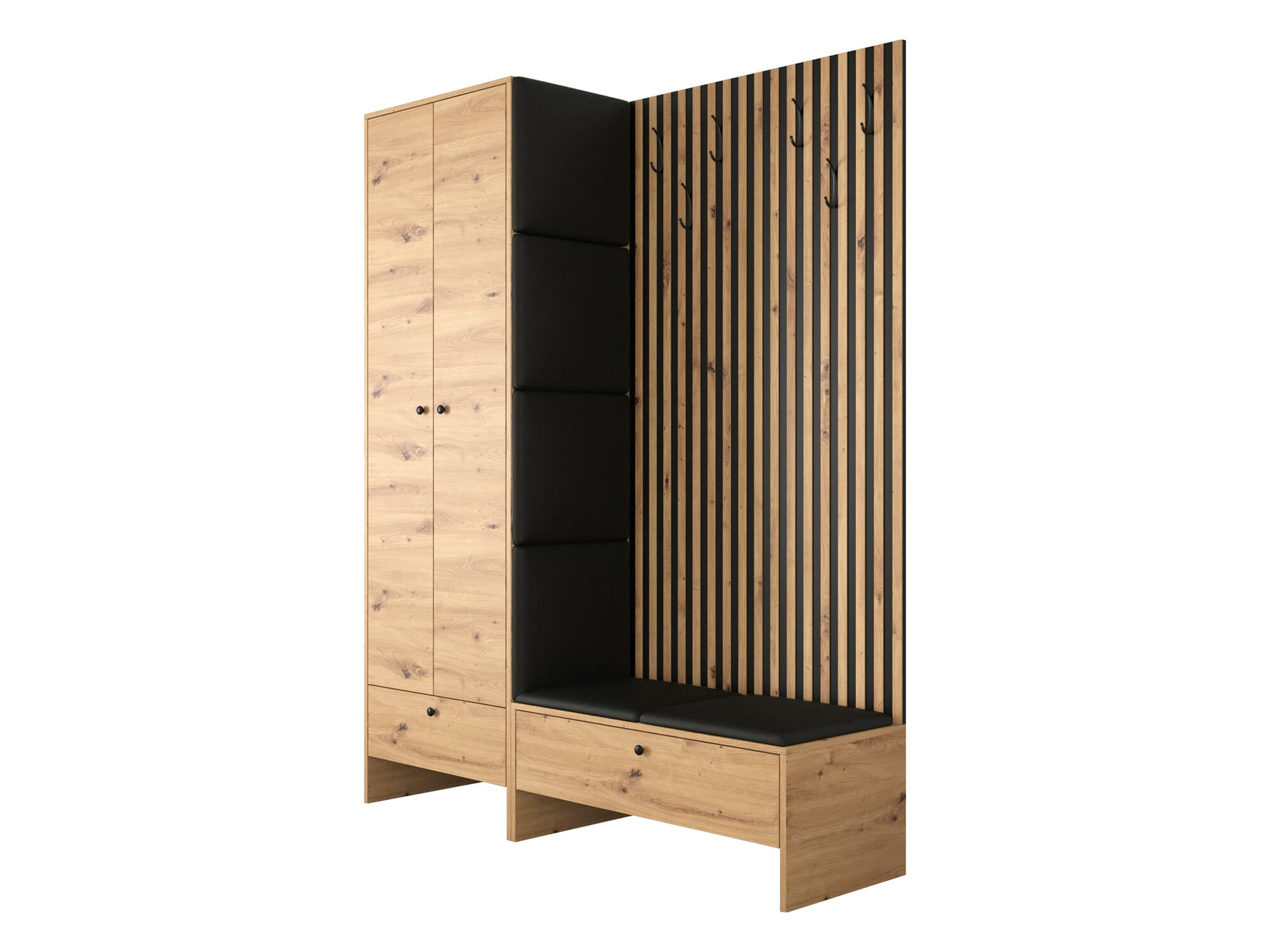 Gangmeubelset Donio III (Artisan eiken + Soft 011)