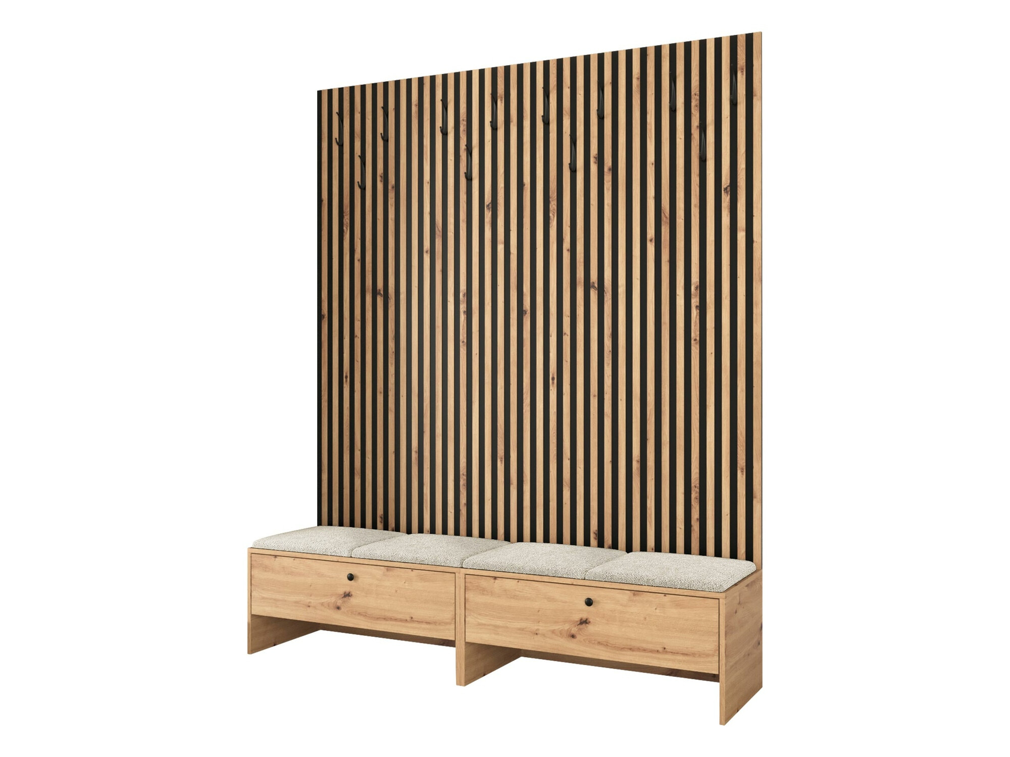 Gangmeubelset Donio V (Artisan eiken + Abriamo 3)