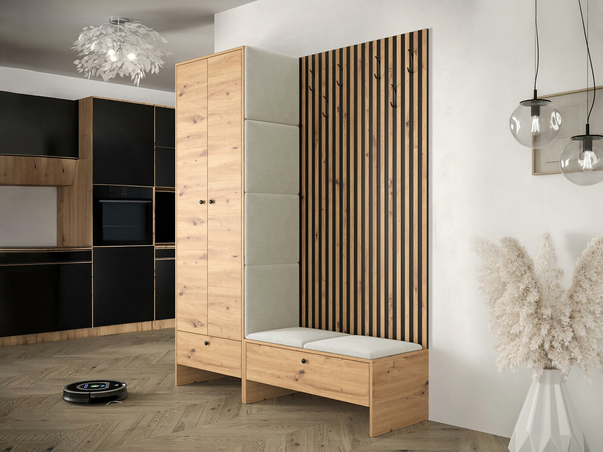 Gangmeubelset Hartford 320 (Artisan eiken + Manila 02)