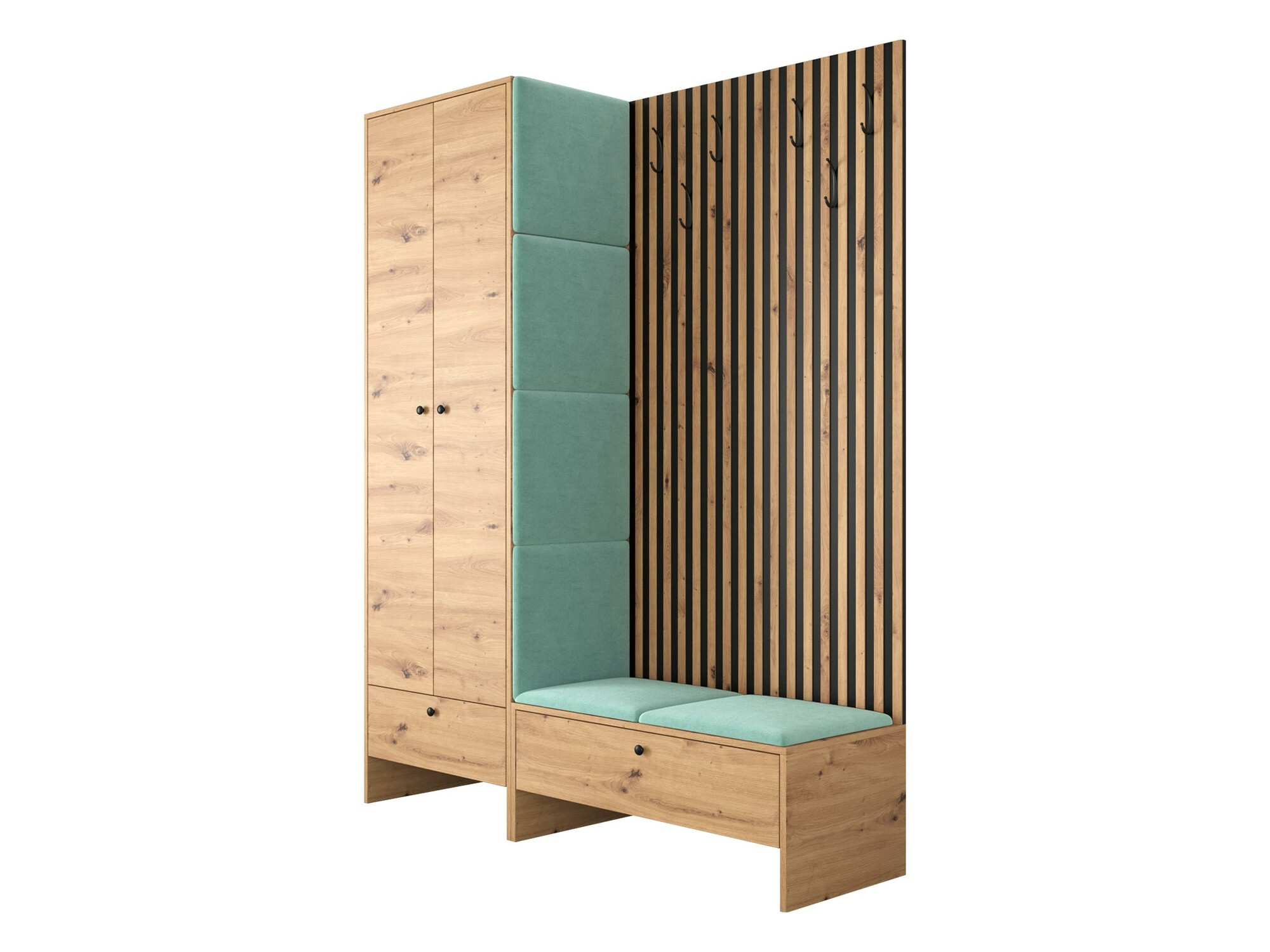 Gangmeubelset Hartford 320 (Artisan eiken + Manila 11)