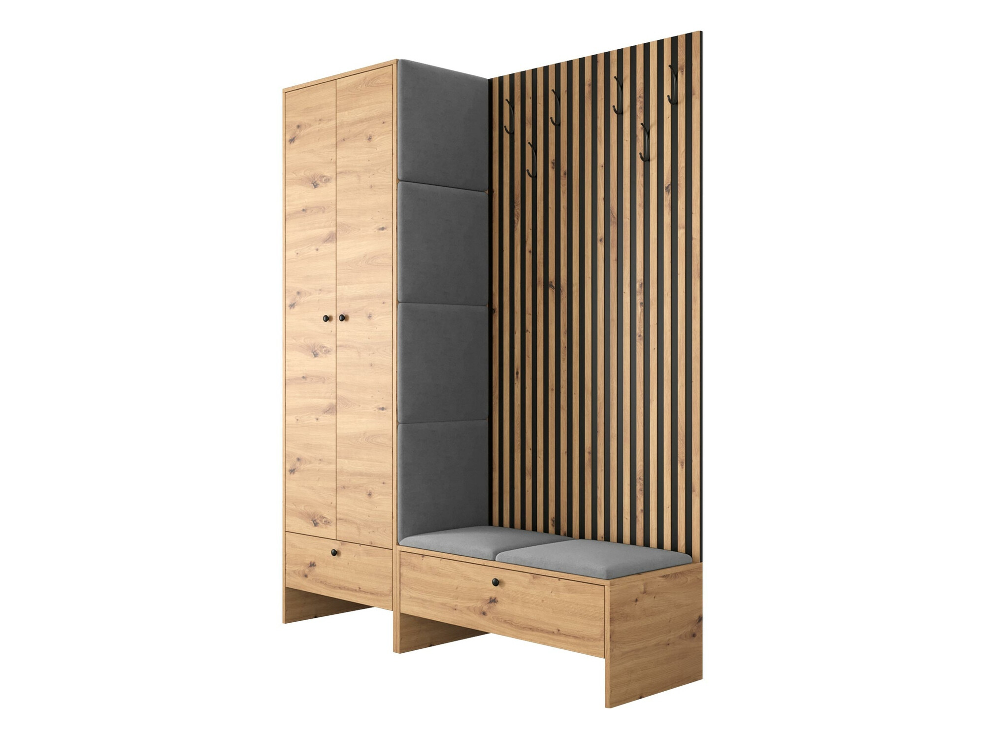 Gangmeubelset Hartford 320 (Artisan eiken + Manila 16)