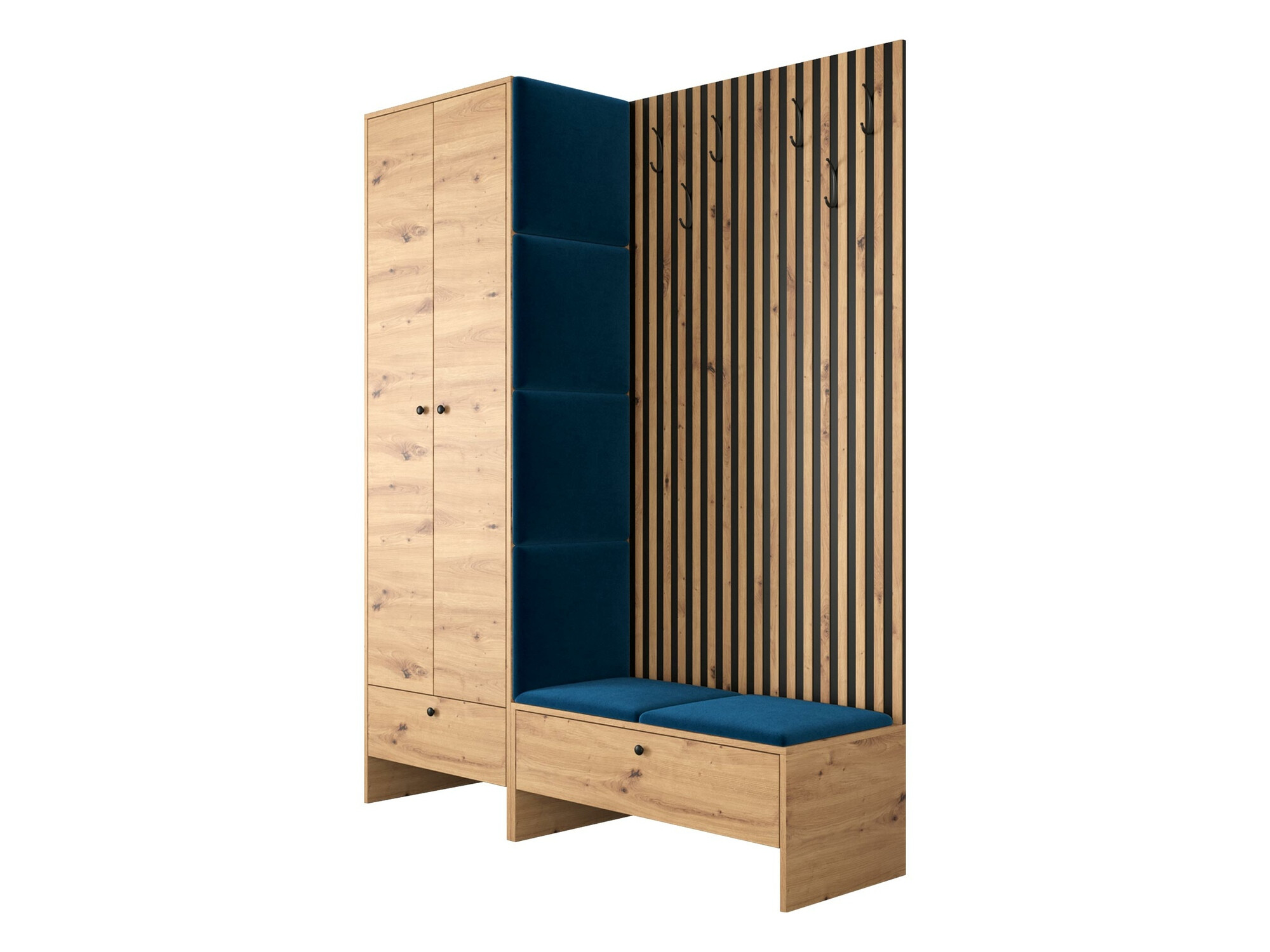 Gangmeubelset Hartford 320 (Artisan eiken + Manila 26)