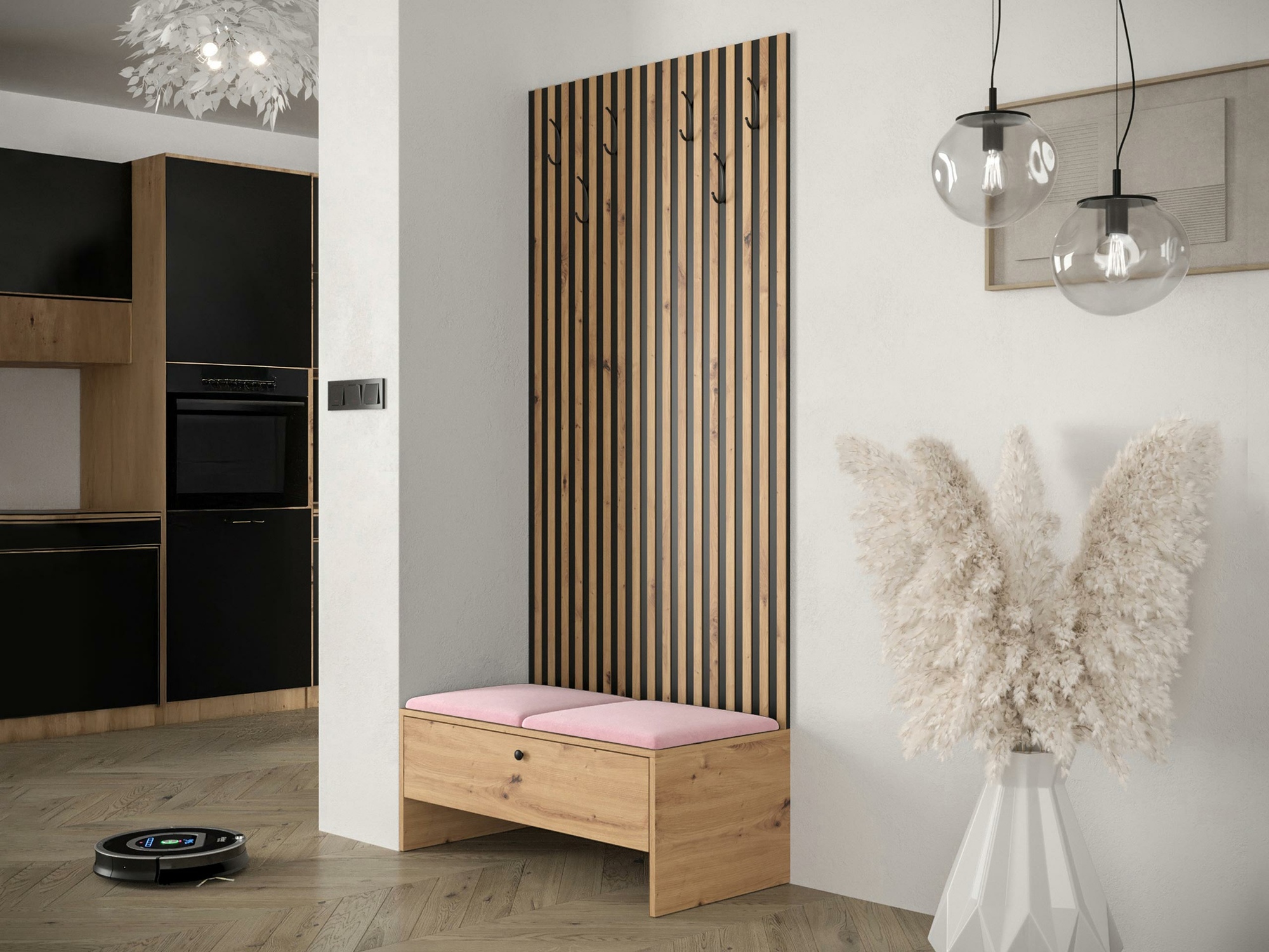 Gangmeubelset Hartford 321 (Artisan eiken + Manila 09)