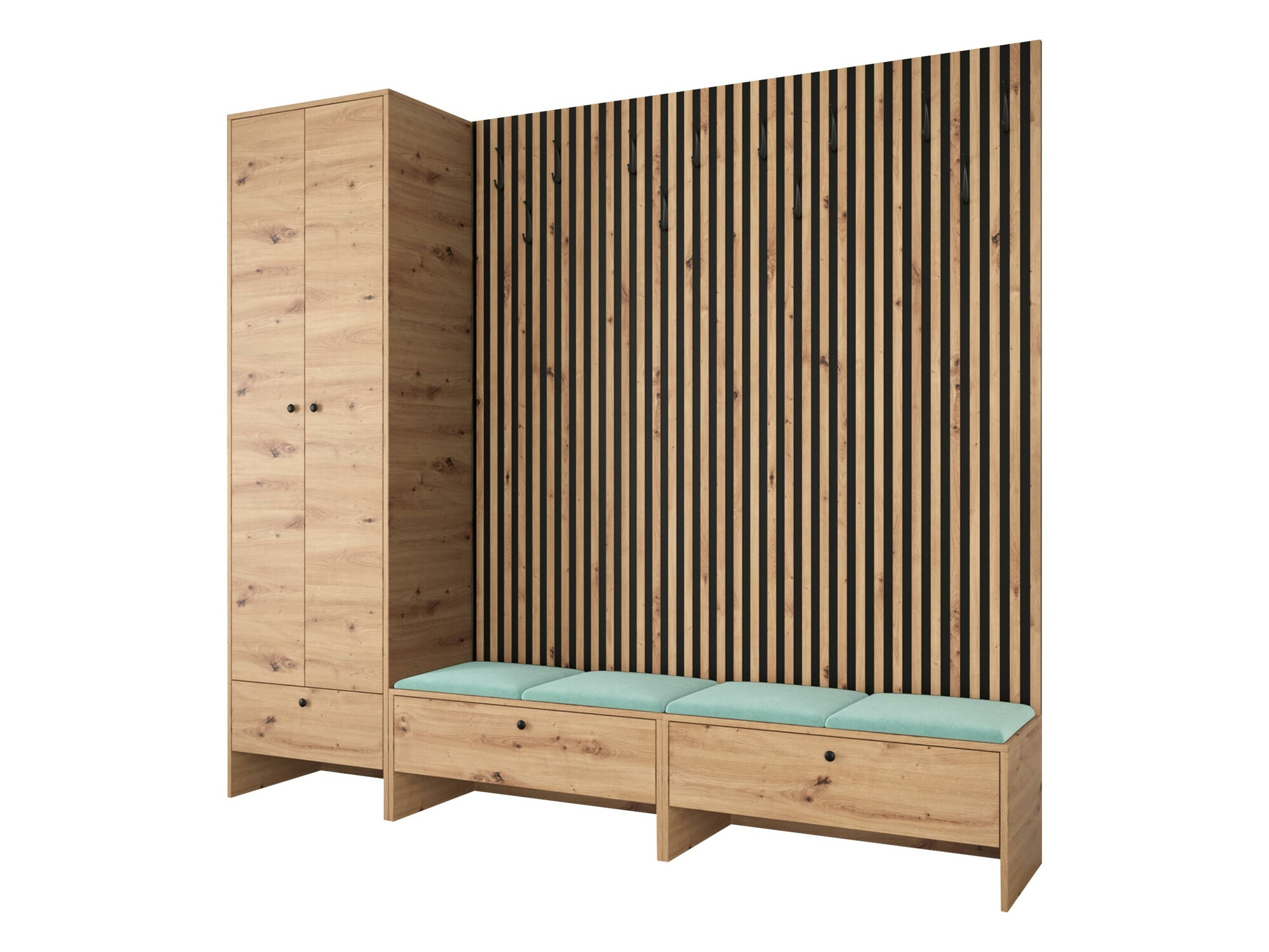 Gangmeubelset Hartford 484 (Artisan eiken + Manila 11)