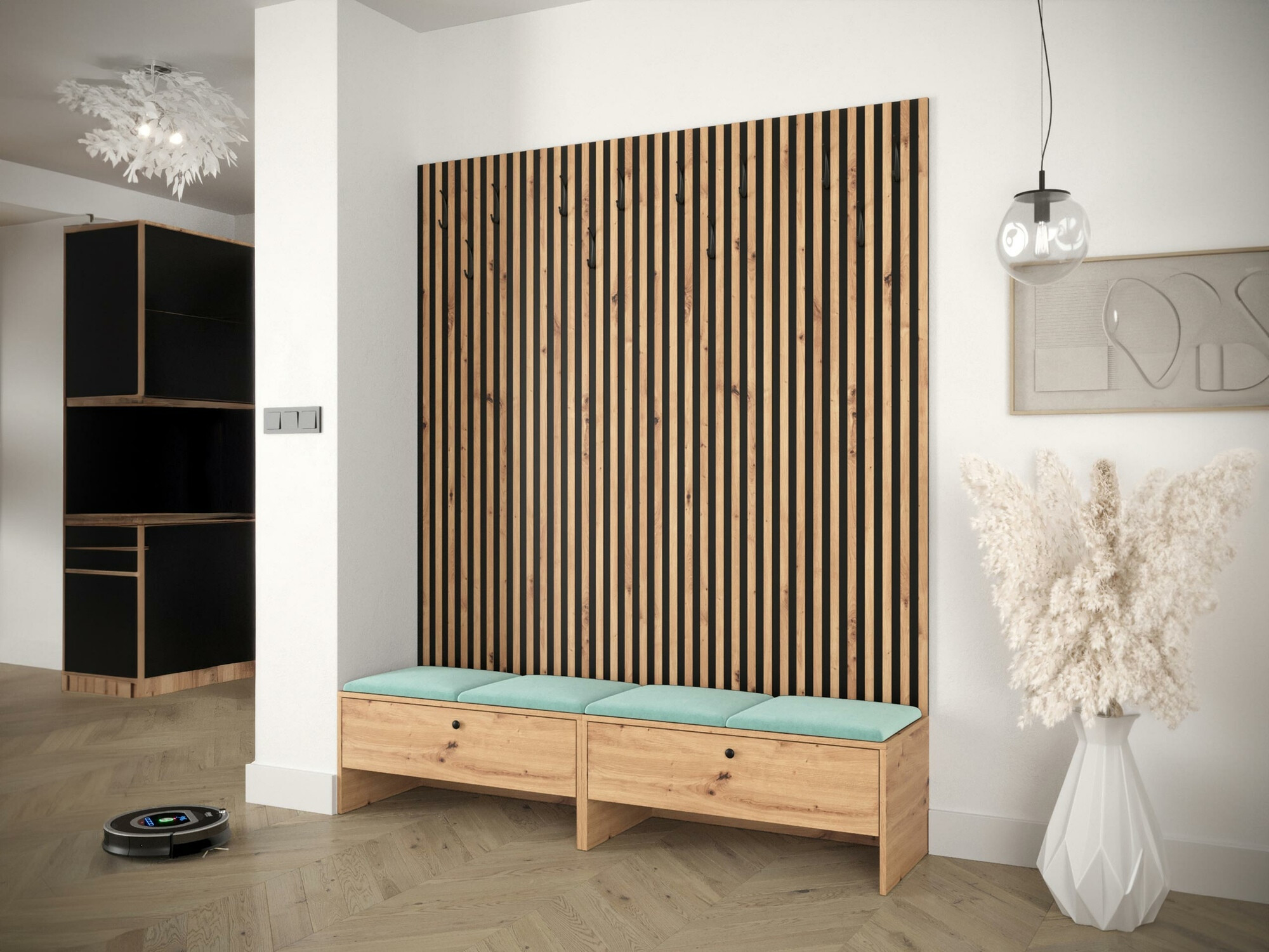 Gangmeubelset Hartford 485 (Artisan eiken + Manila 11)