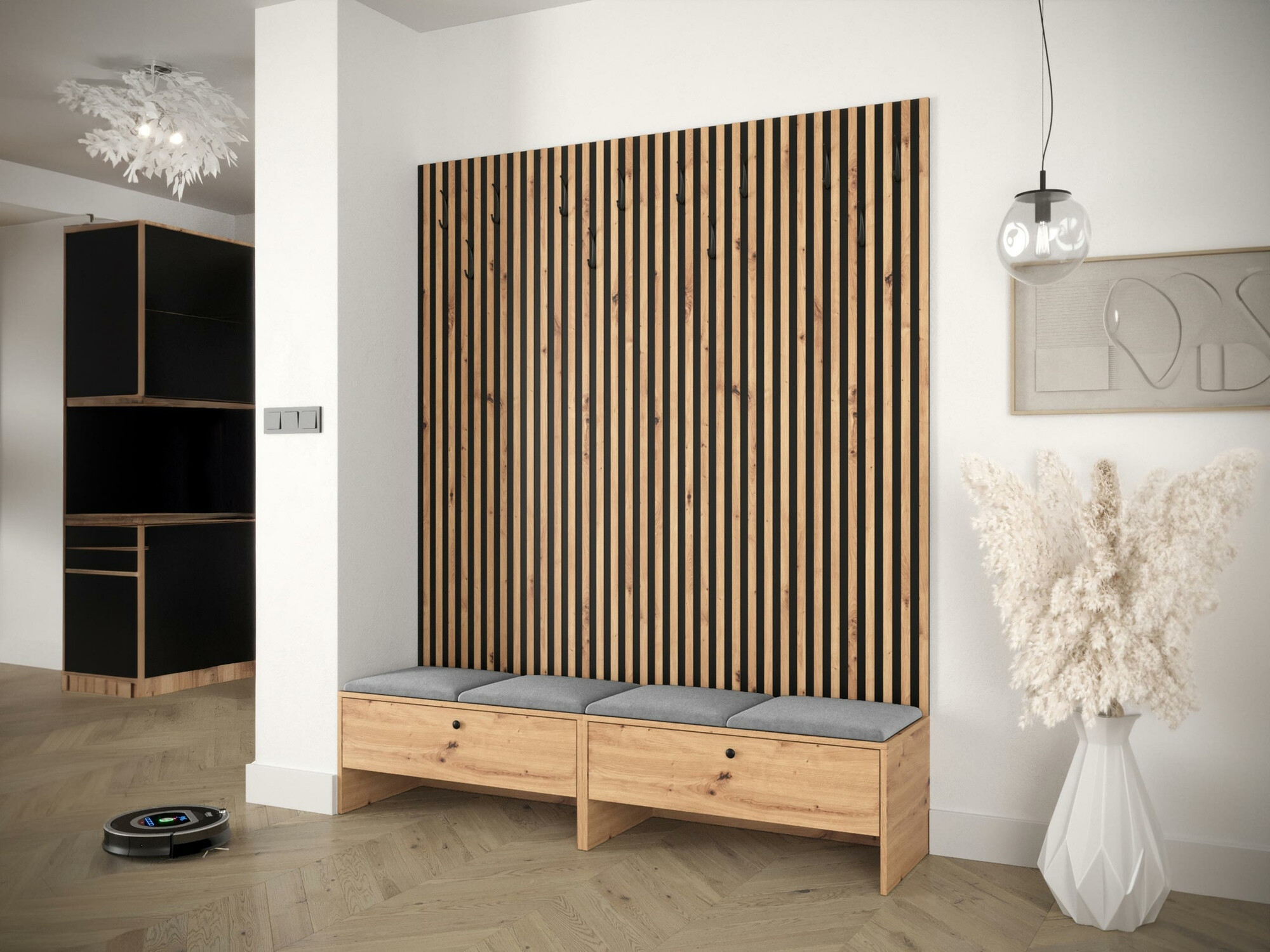 Gangmeubelset Hartford 485 (Artisan eiken + Manila 16)