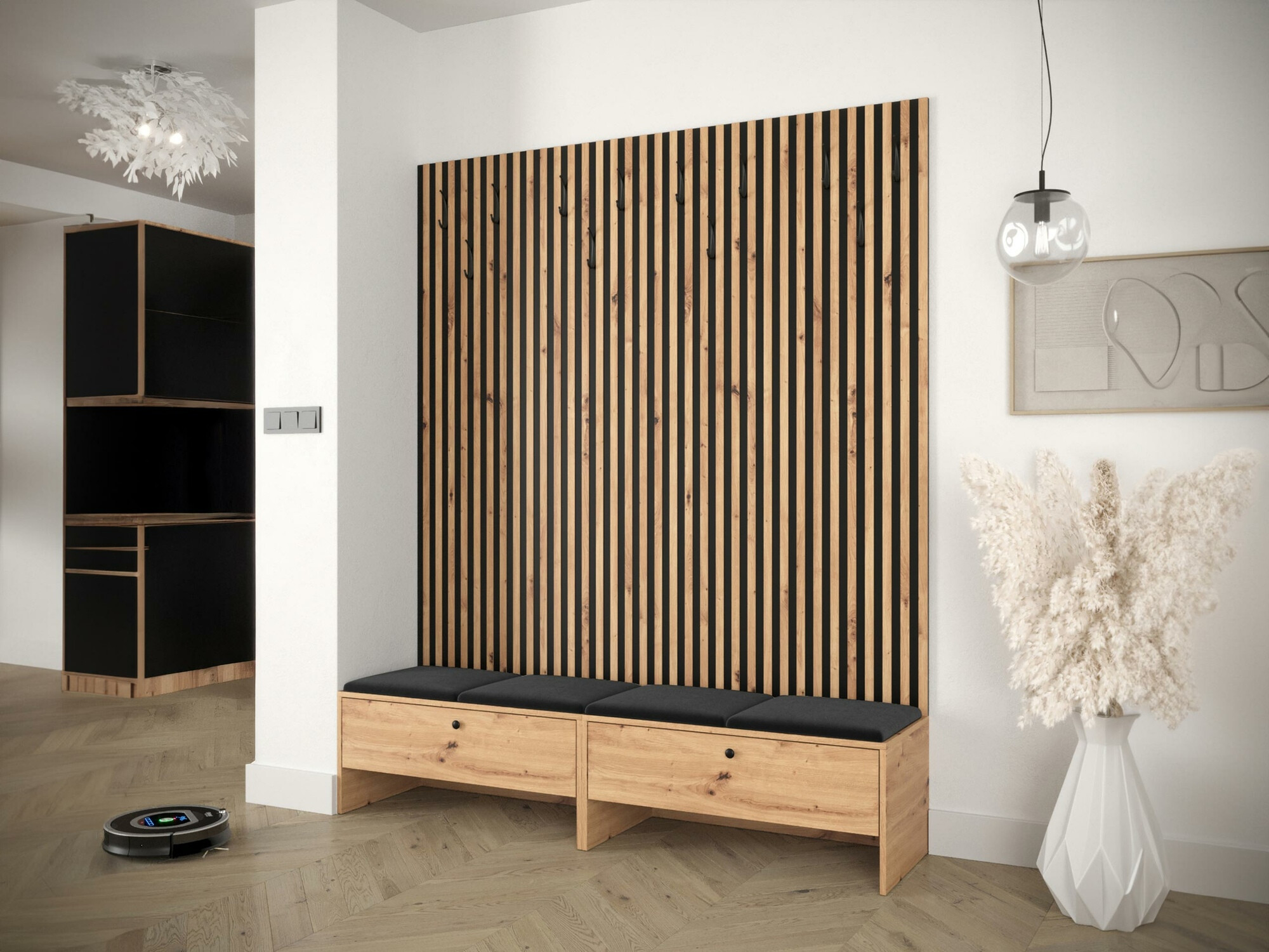 Gangmeubelset Hartford 485 (Artisan eiken + Manila 18)