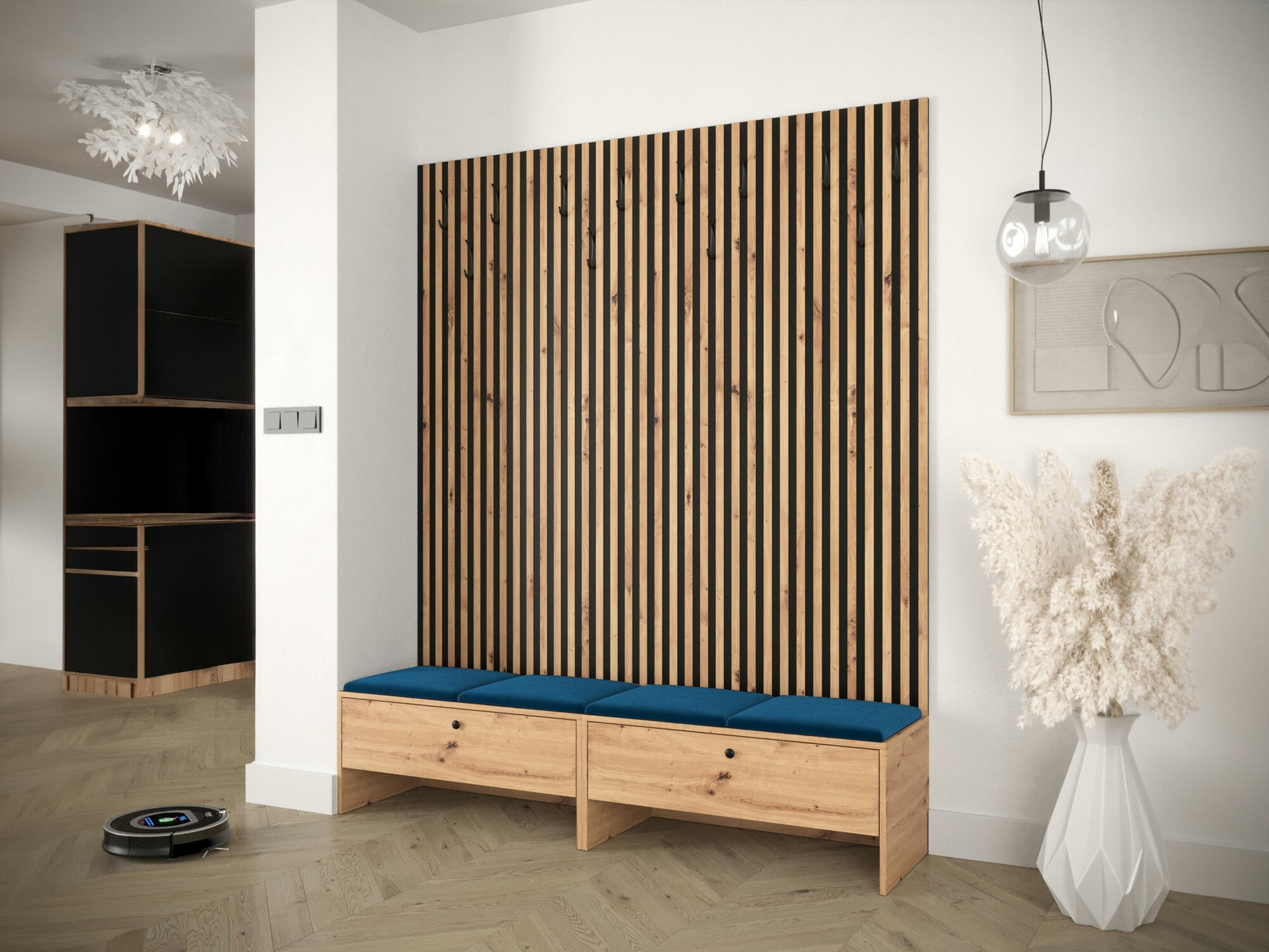 Gangmeubelset Hartford 485 (Artisan eiken + Manila 26)