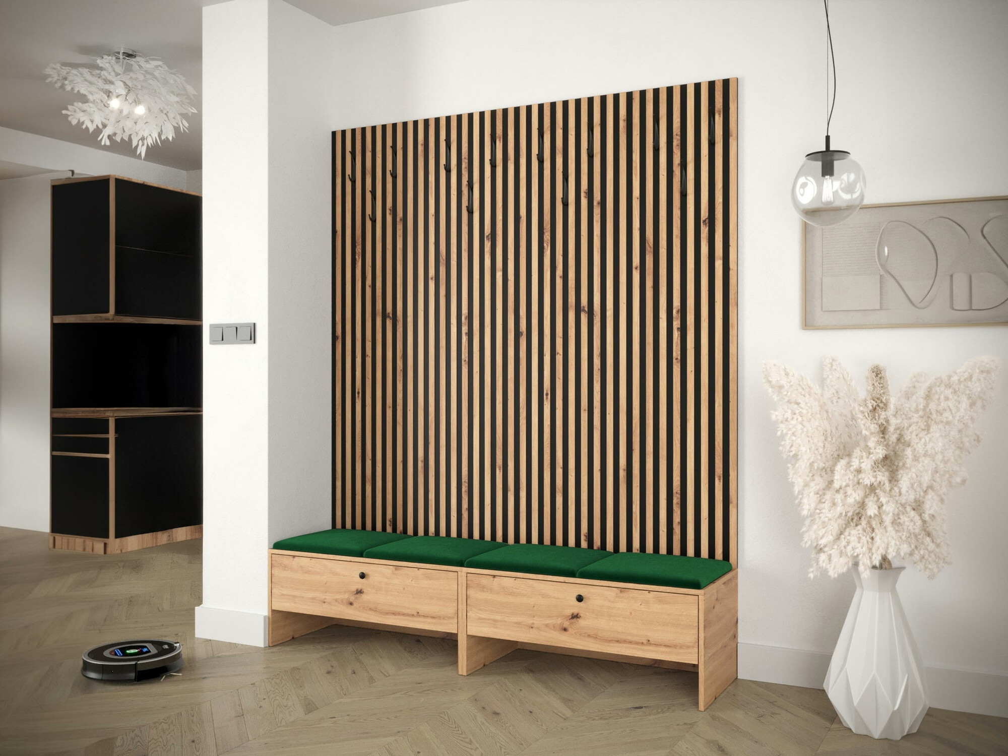 Gangmeubelset Hartford 485 (Artisan eiken + Manila 35)