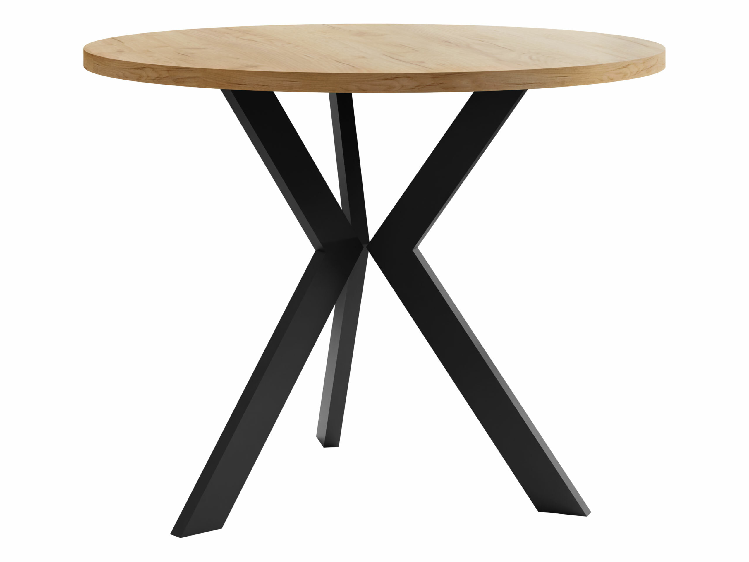 Salontafel Dearborn 106 (Gouden eik + Zwart)