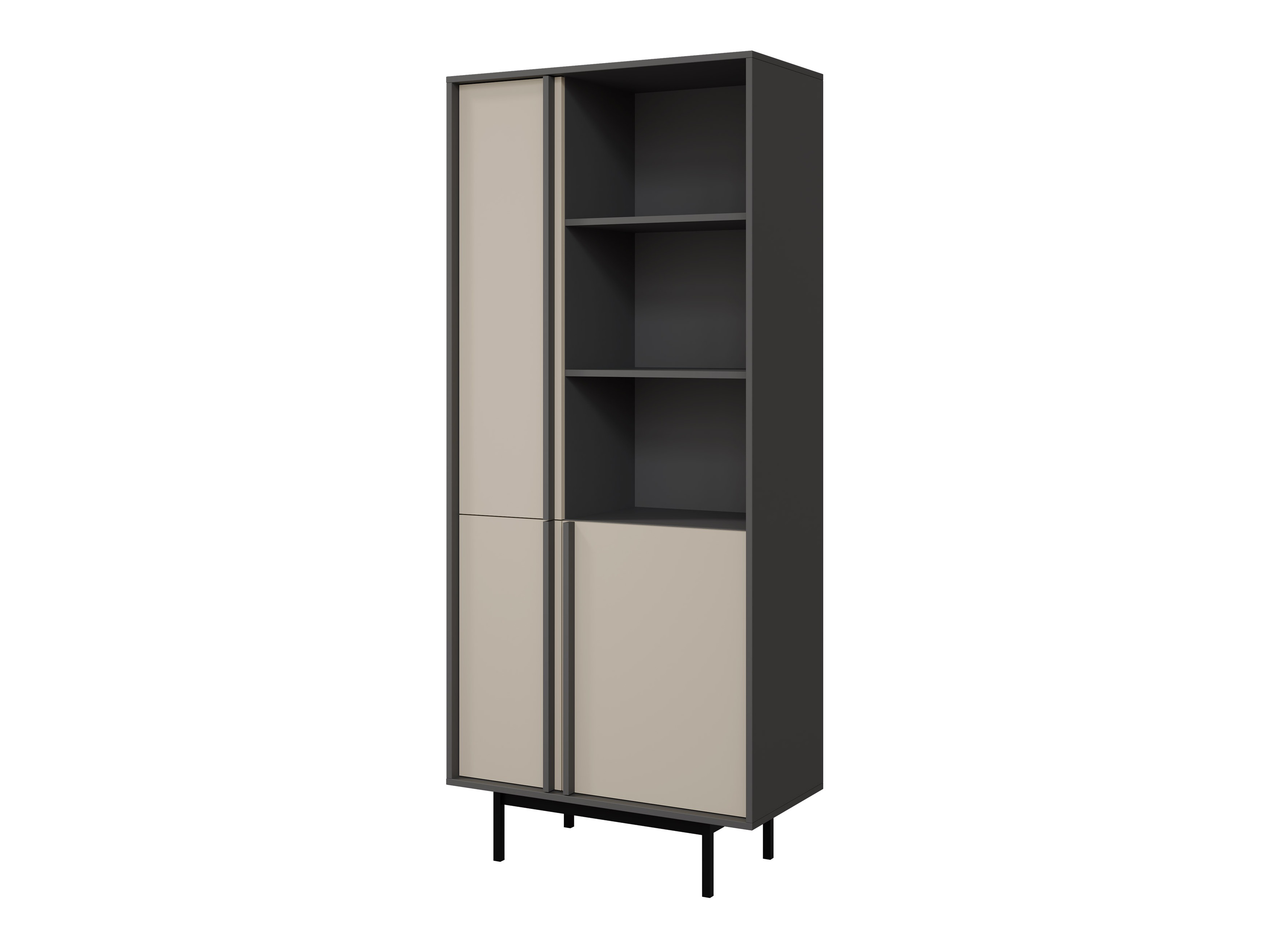 Boekenkast Levali 101 (Beige)