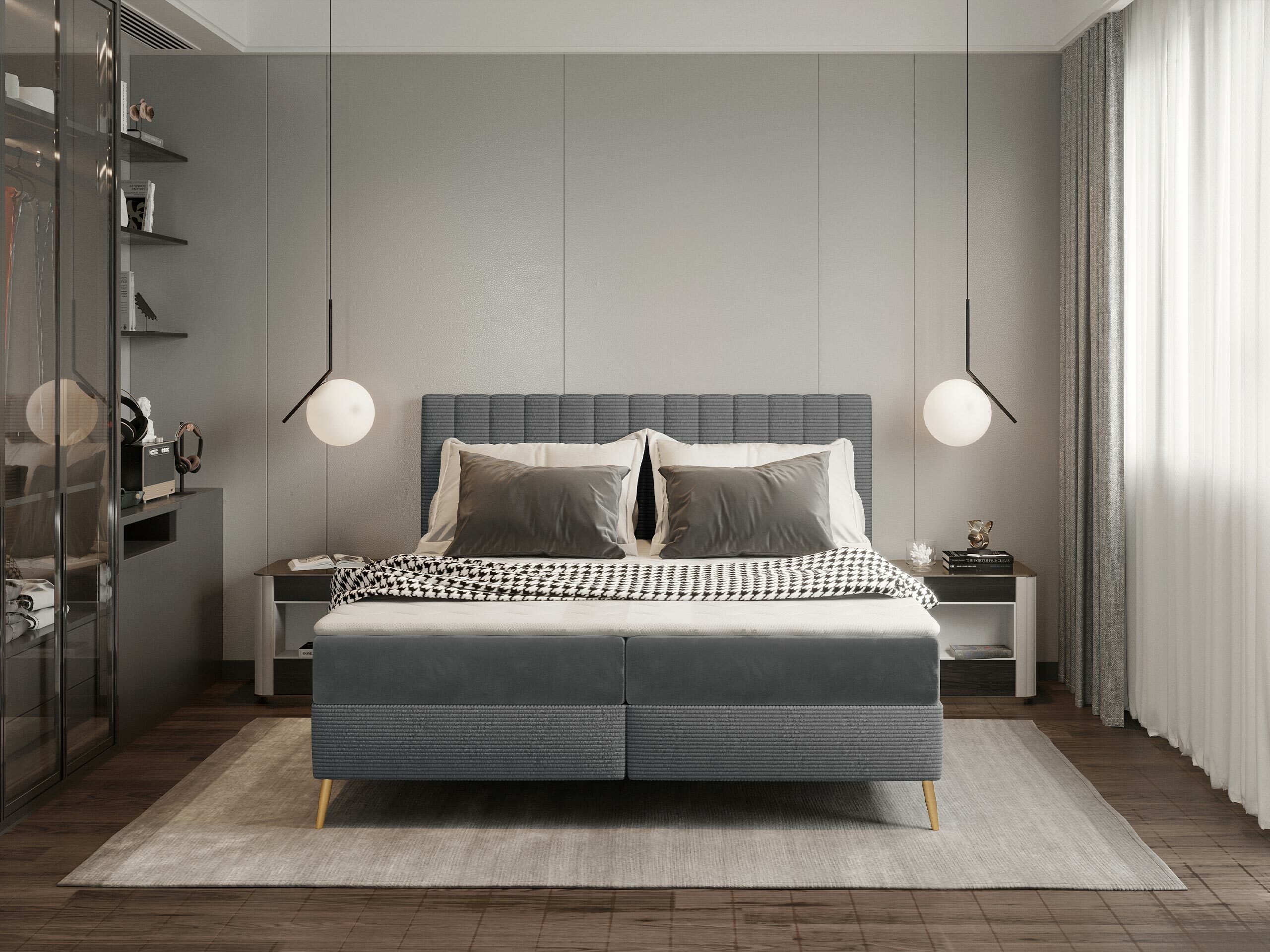 Boxspring Indiana 159 (Poso 22 + Kronos 22)