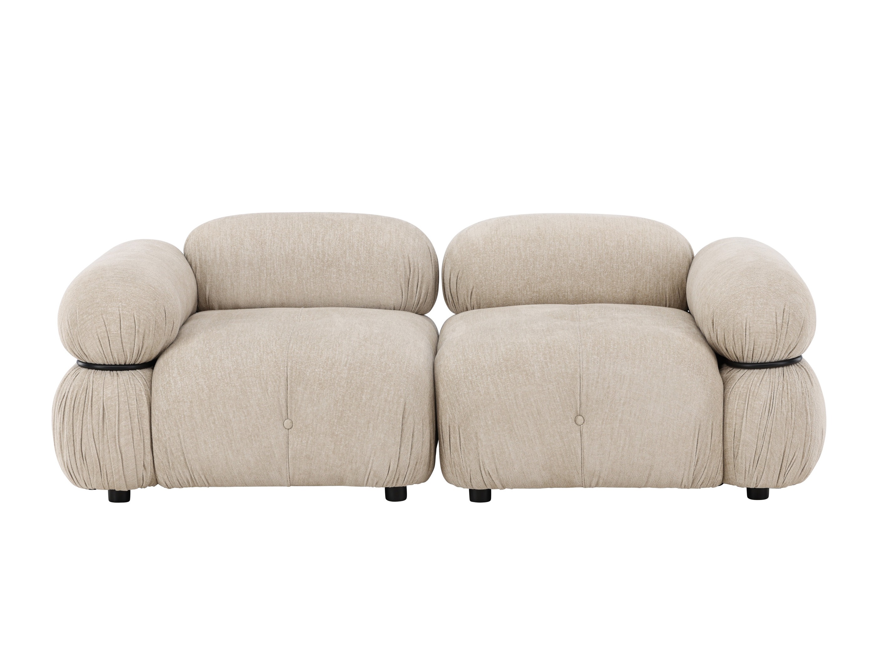 Modulaire sofa Evardale 103 (Beige + Zwart)