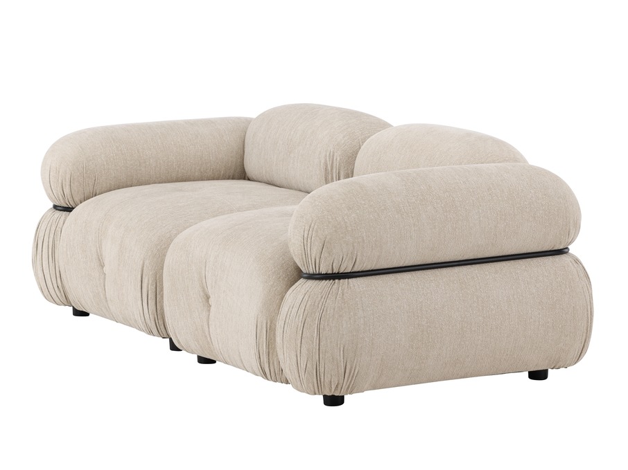 Modulaire sofa Evardale 103 (Beige + Zwart)