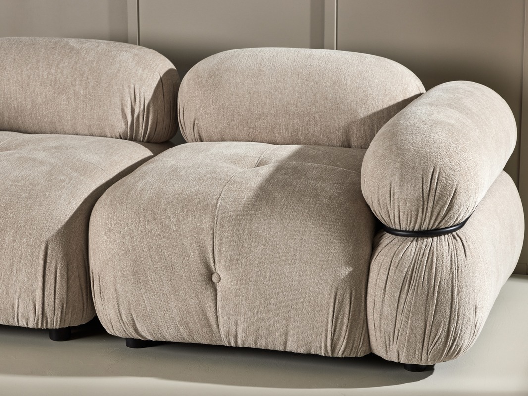 Modulaire sofa Evardale 103 (Beige + Zwart)