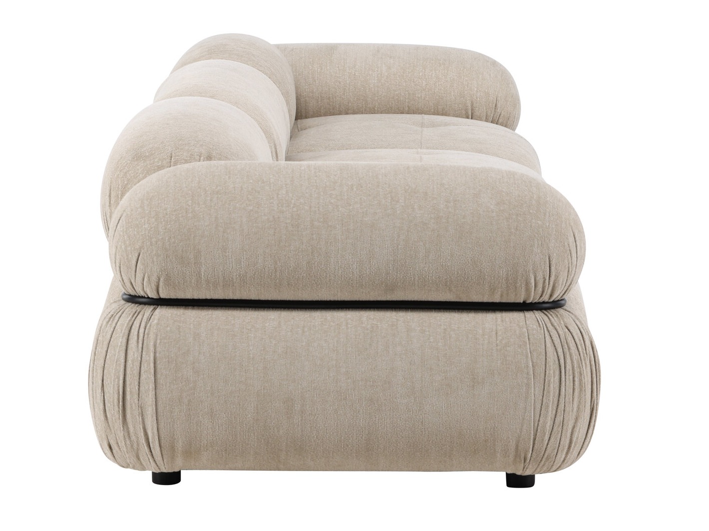 Modulaire sofa Evardale 104 (Beige + Zwart)