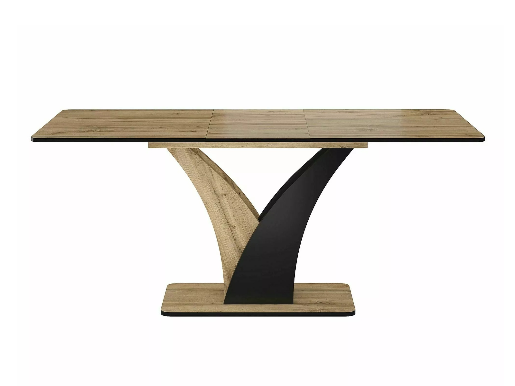 Tafel Detroit 761 (Artisan eiken + Zwart)