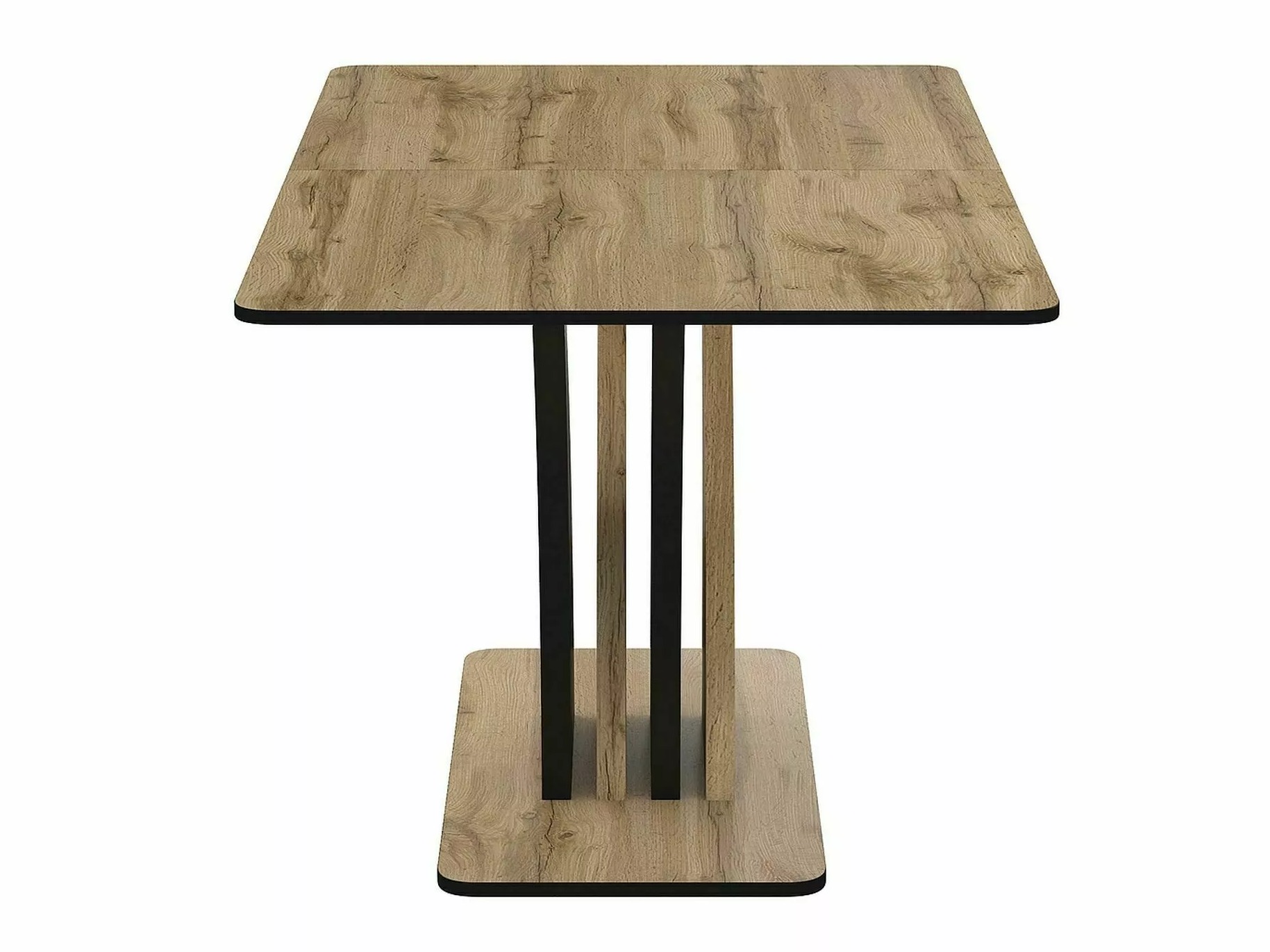 Tafel Detroit 761 (Artisan eiken + Zwart)