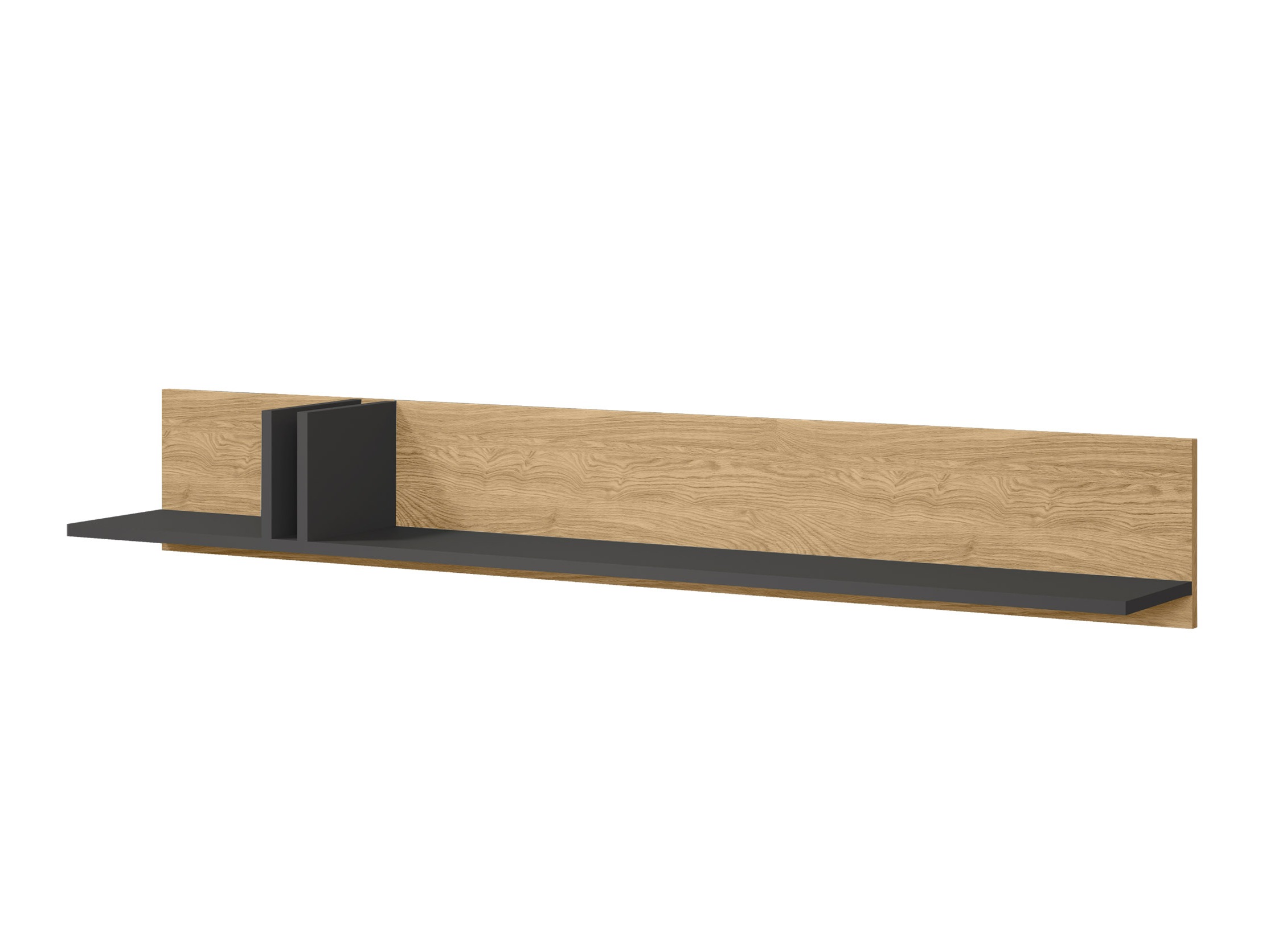 Wandplank Levali 113 (Eiken)