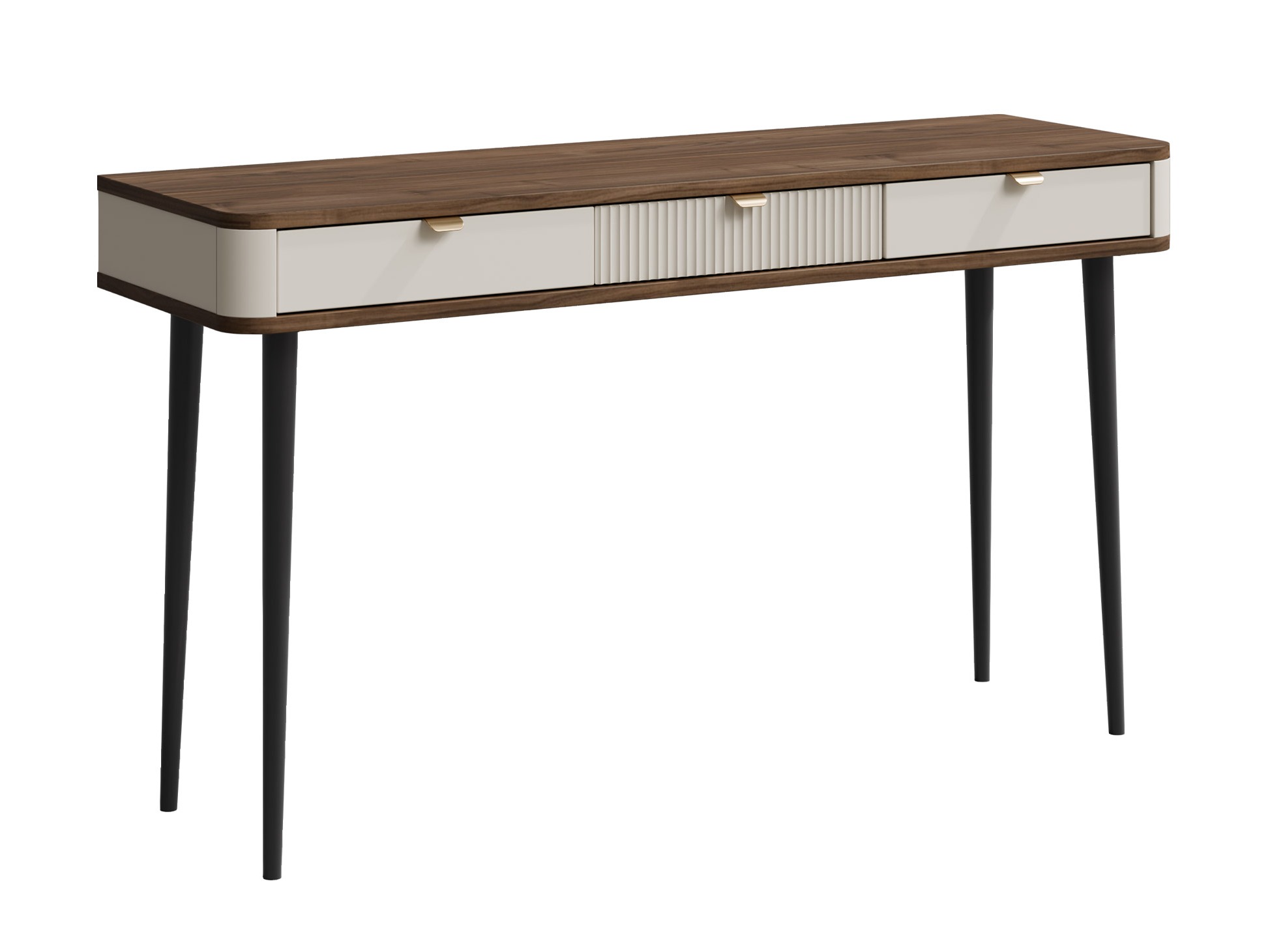 Bureau Lufela 114 (Kasjmier + Notenhout)