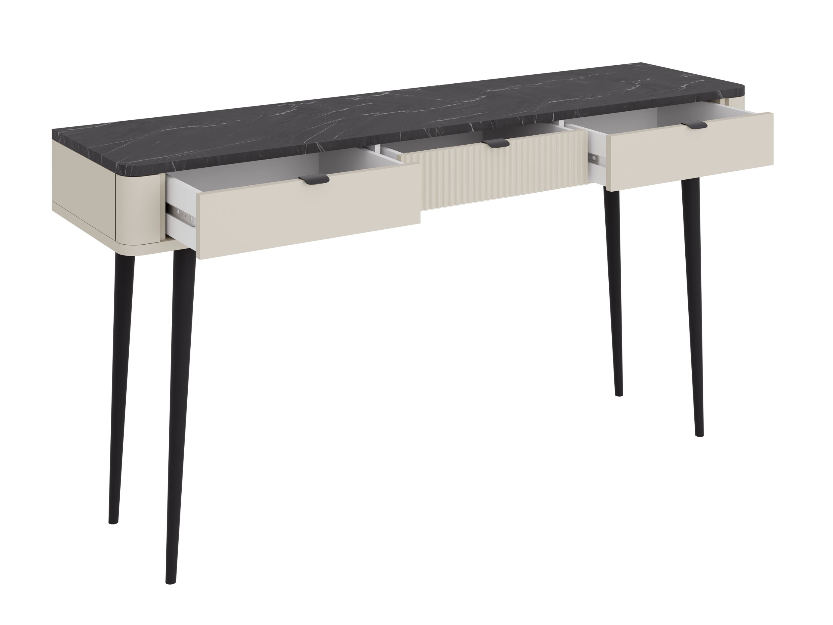 Bureau Lufela 114 (Kasjmier + Notenhout)