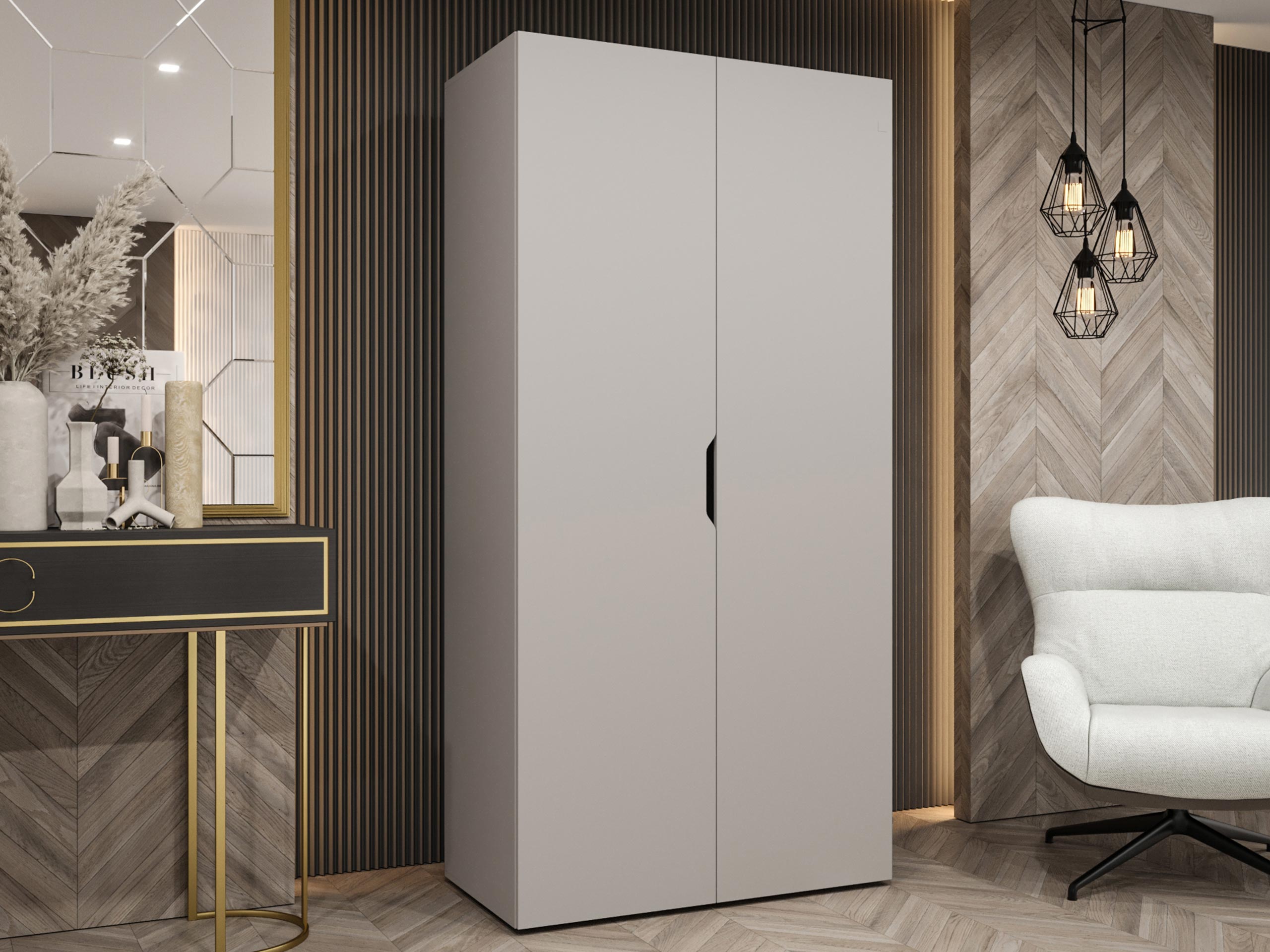 Kledingkast Hartford 509 (Kasjmier)