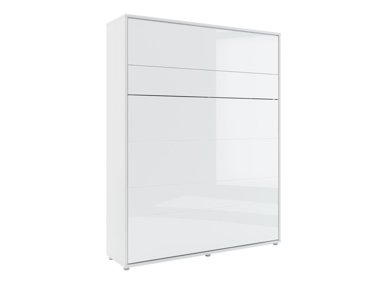 Muurbed Concept Pro Lenart Levfere 138 (Glanzend wit + Grijs)