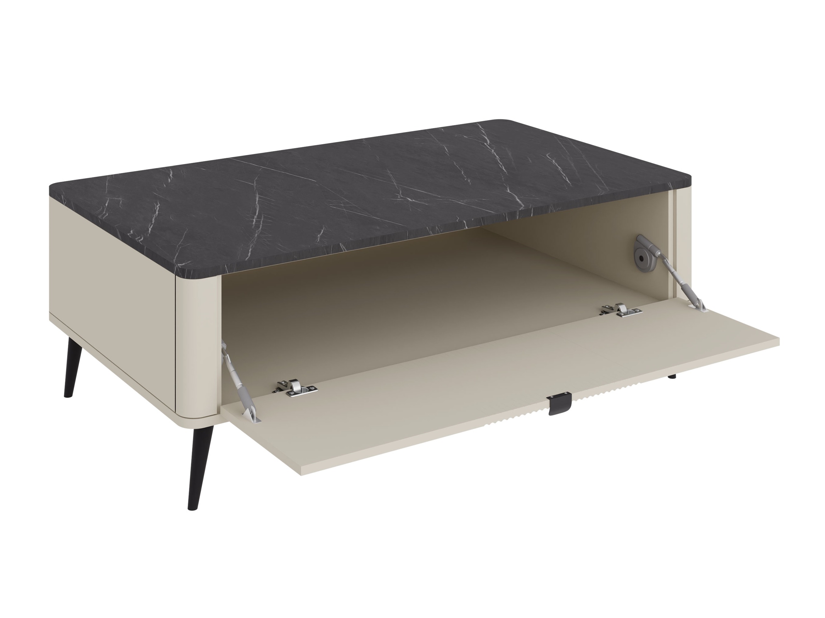 Salontafel Lufela 115 (Kasjmier + Notenhout)