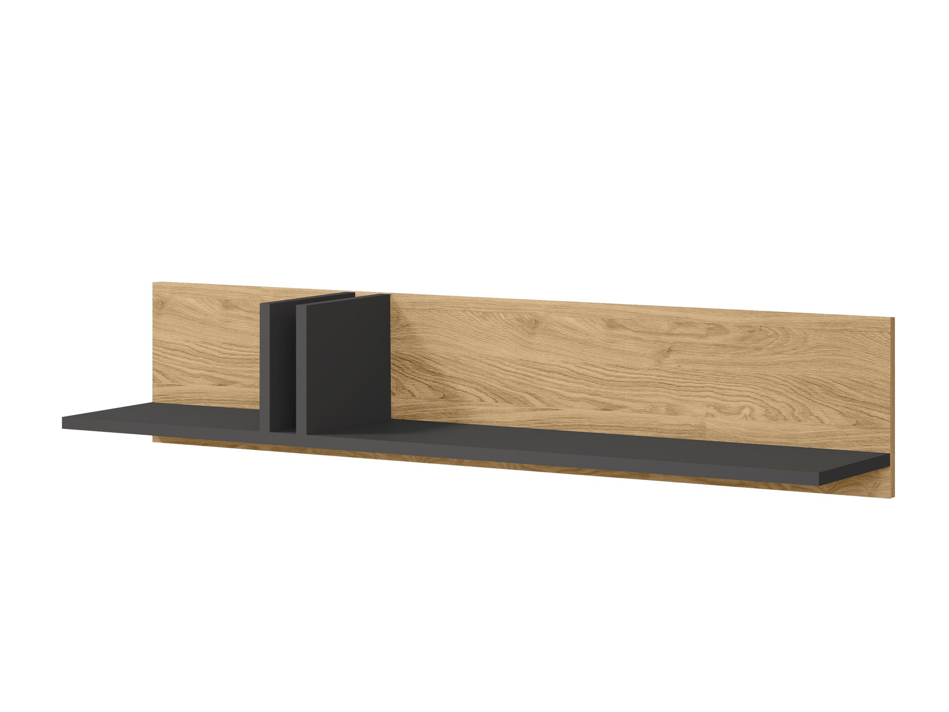 Wandplank Levali 114 (Eiken)