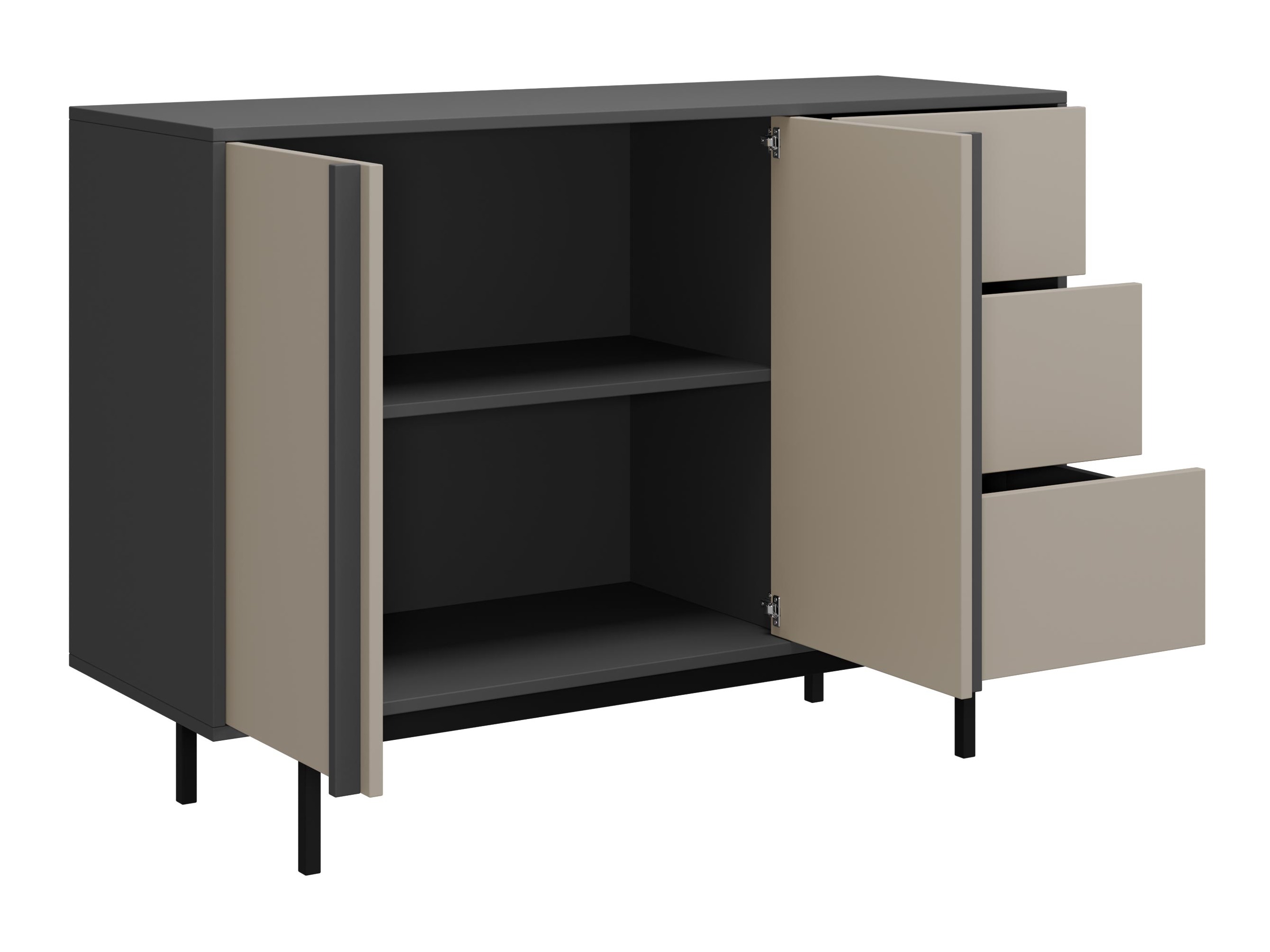 Woonkamerset Levali 116 (Stoffig groen)