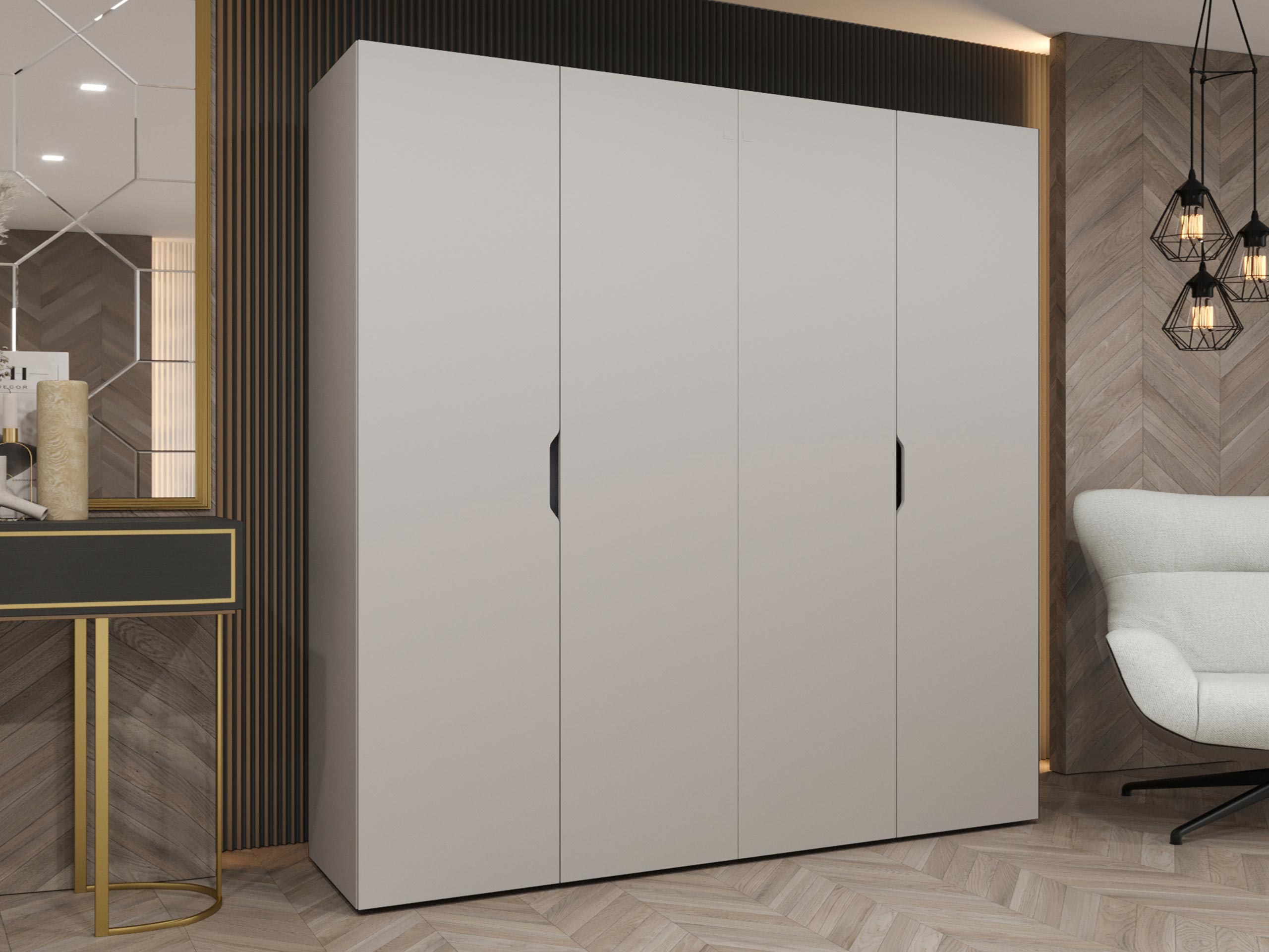 Kledingkast Hartford 513 (Kasjmier)