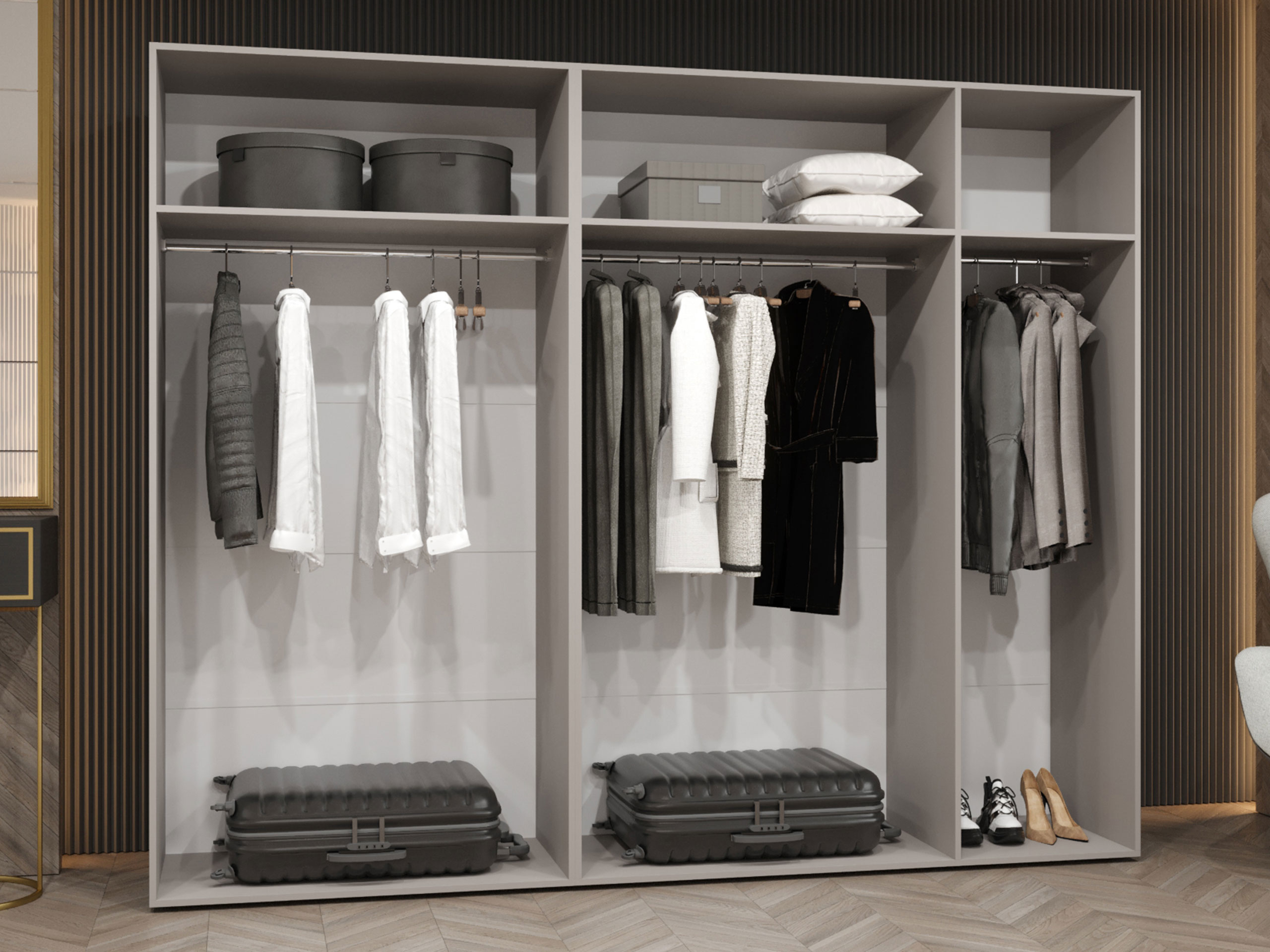 Kledingkast Hartford 515 (Artisan eiken)