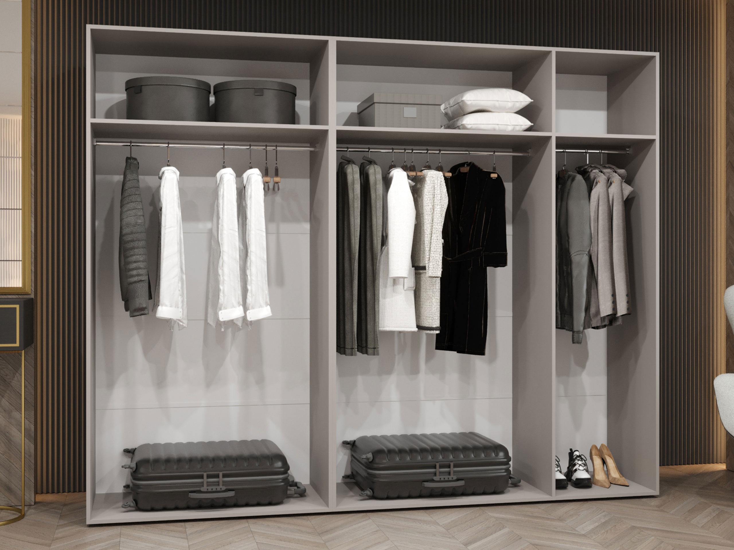 Kledingkast Hartford 515 (Kasjmier)