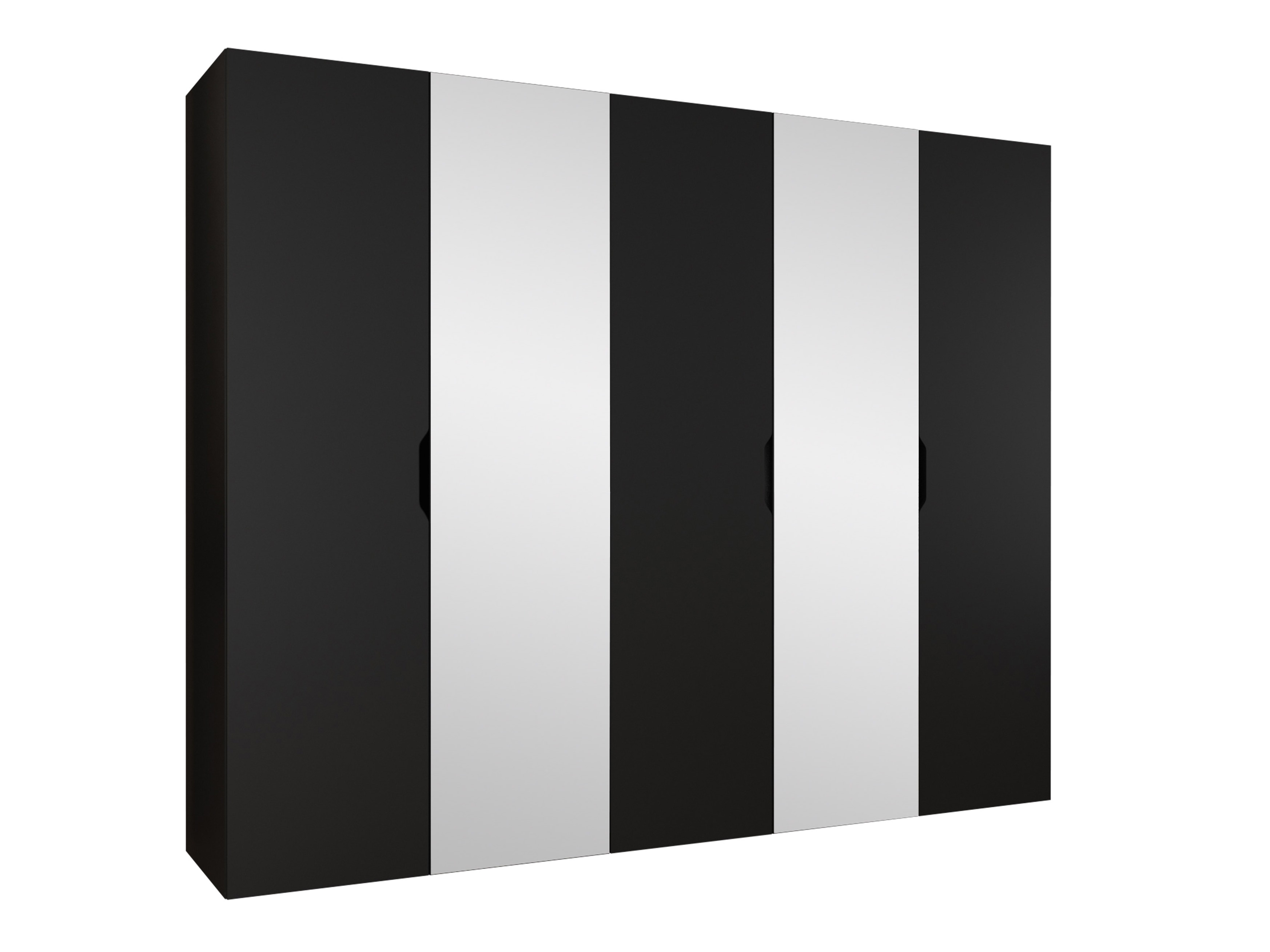 Kledingkast Hartford 516 (Zwart)