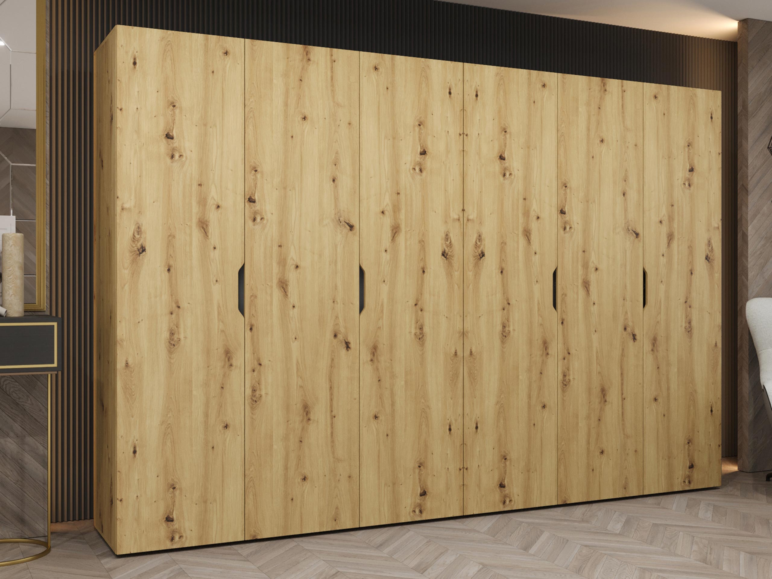 Kledingkast Hartford 517 (Artisan eiken)