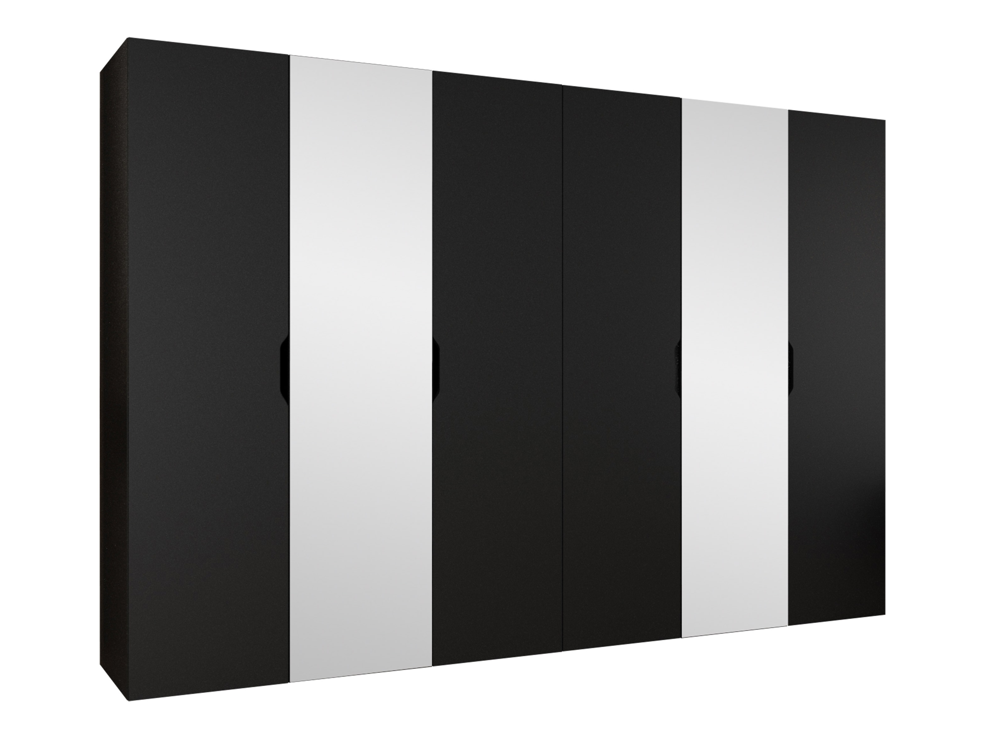 Kledingkast Hartford 518 (Zwart)