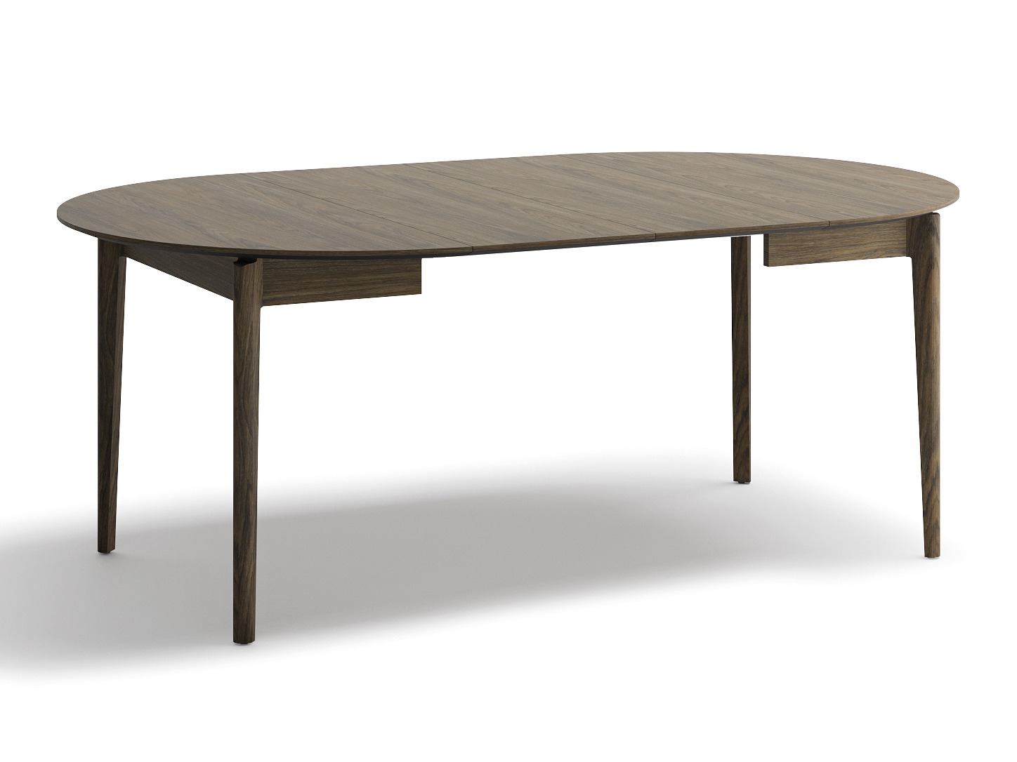 Tafel Fresno 175 (Donkere eik)