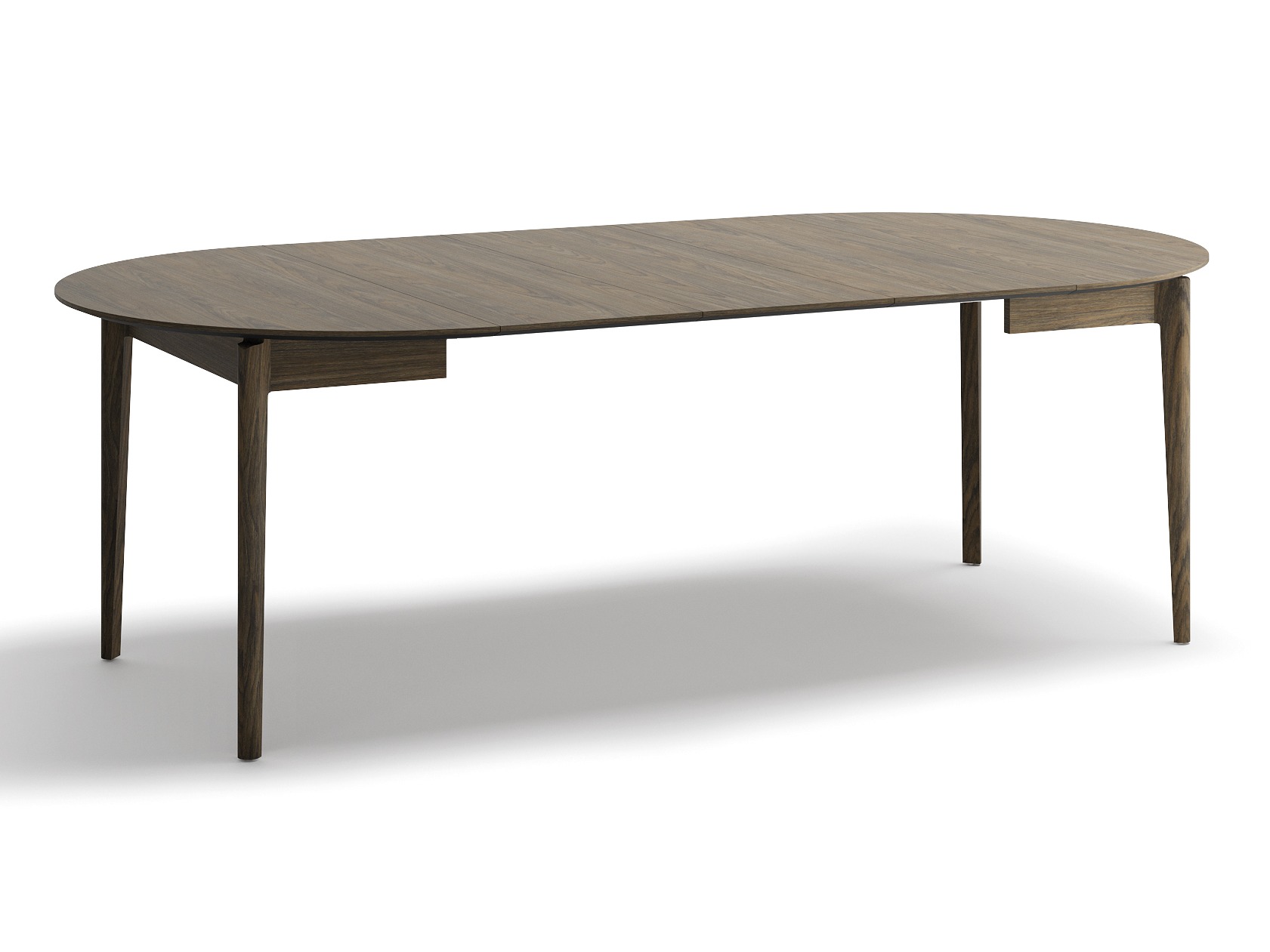 Tafel Fresno 175 (Donkere eik)
