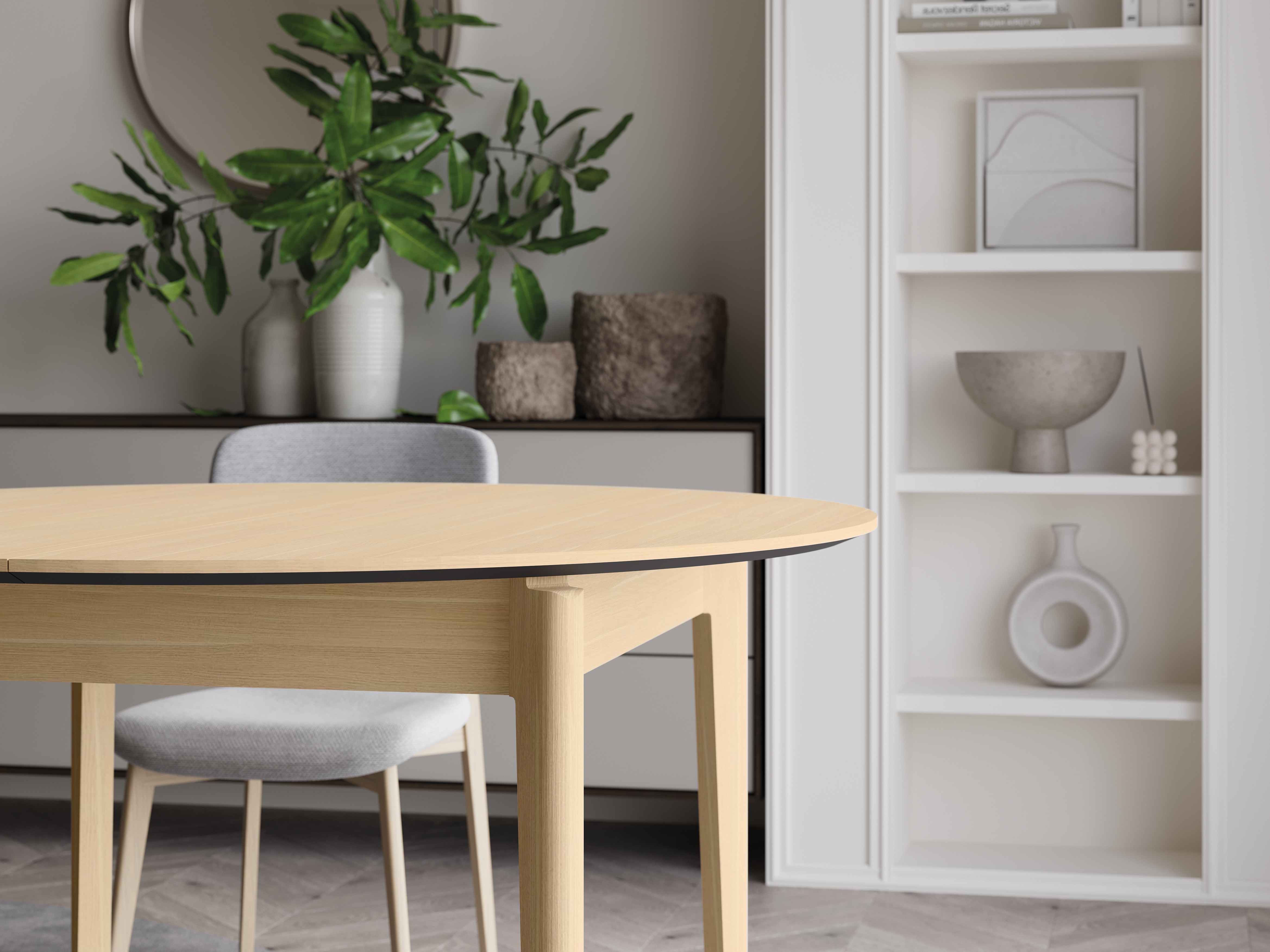 Tafel Fresno 175 (Licht eiken)