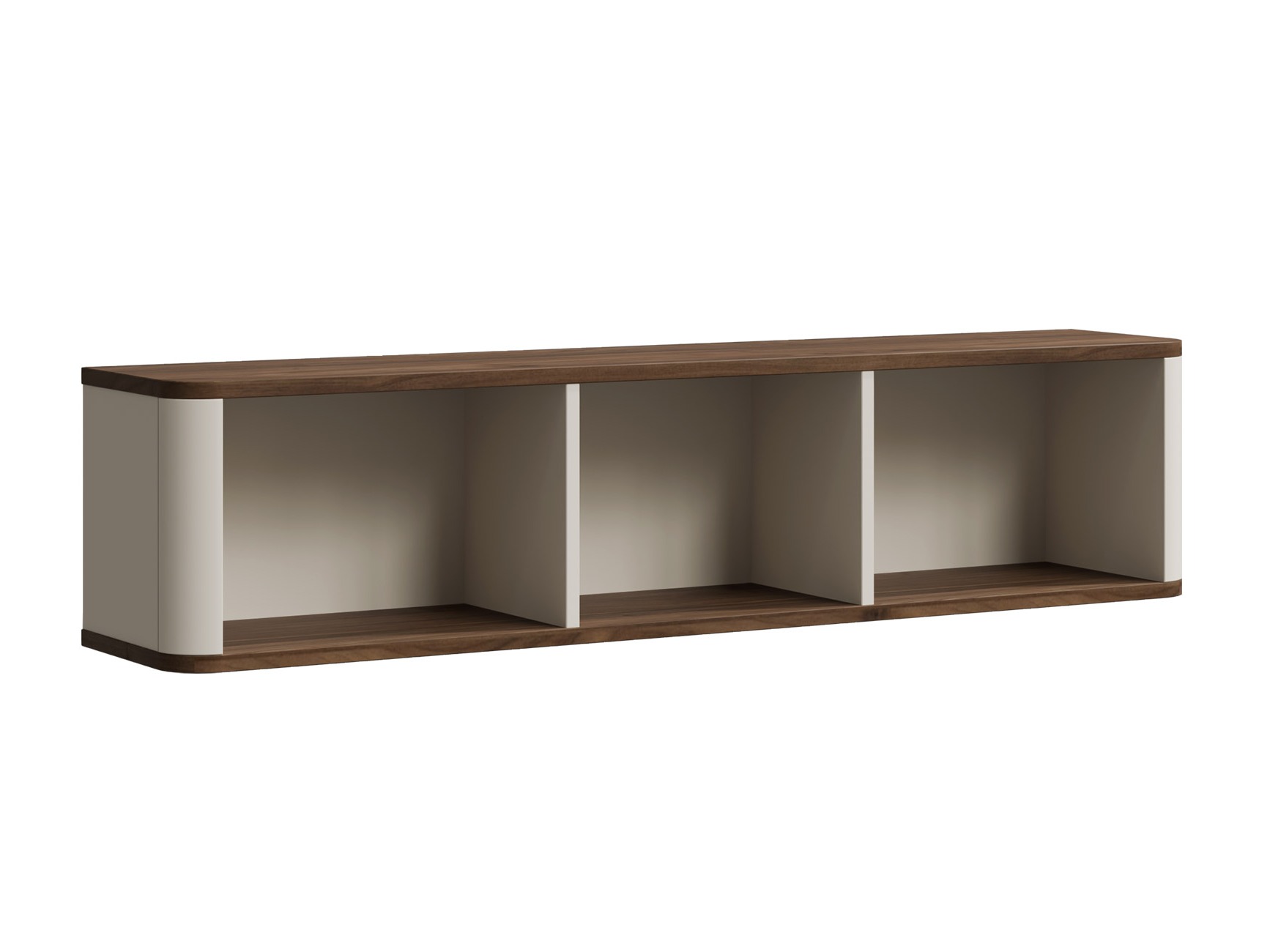 Wandplank Lufela 119 (Kasjmier + Notenhout)