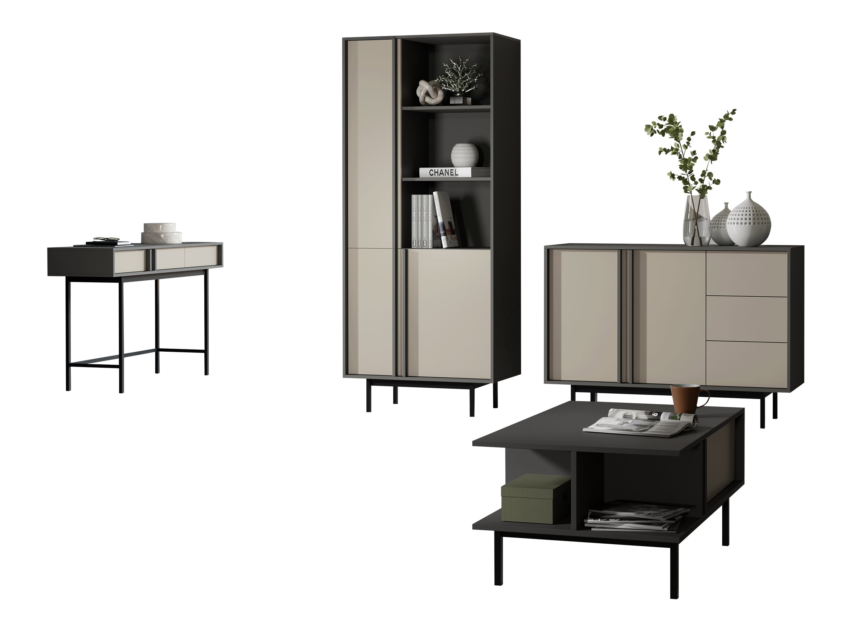 Woonkamerset Levali 117 (Beige)