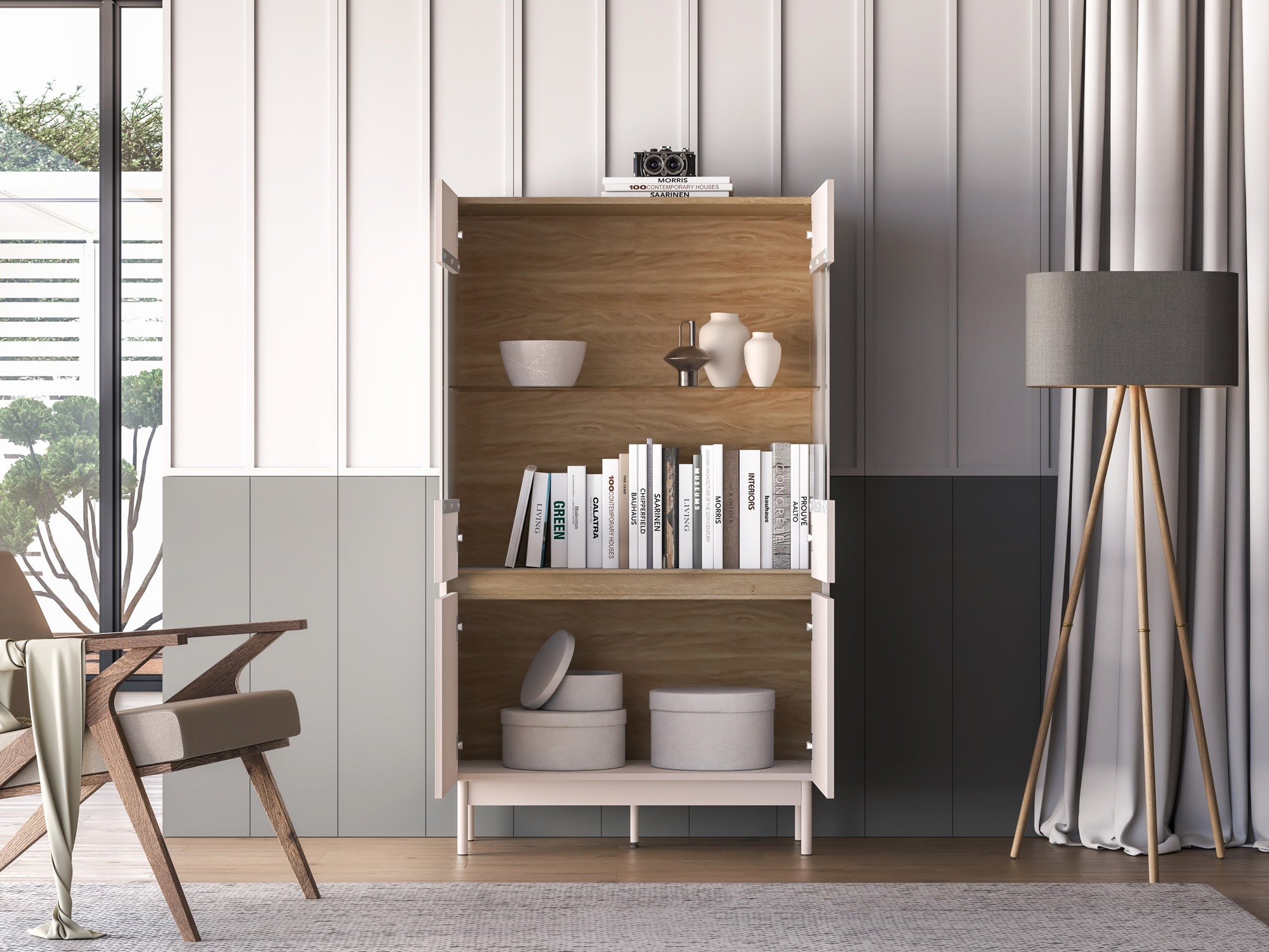 Boekenkast Vircalu 108