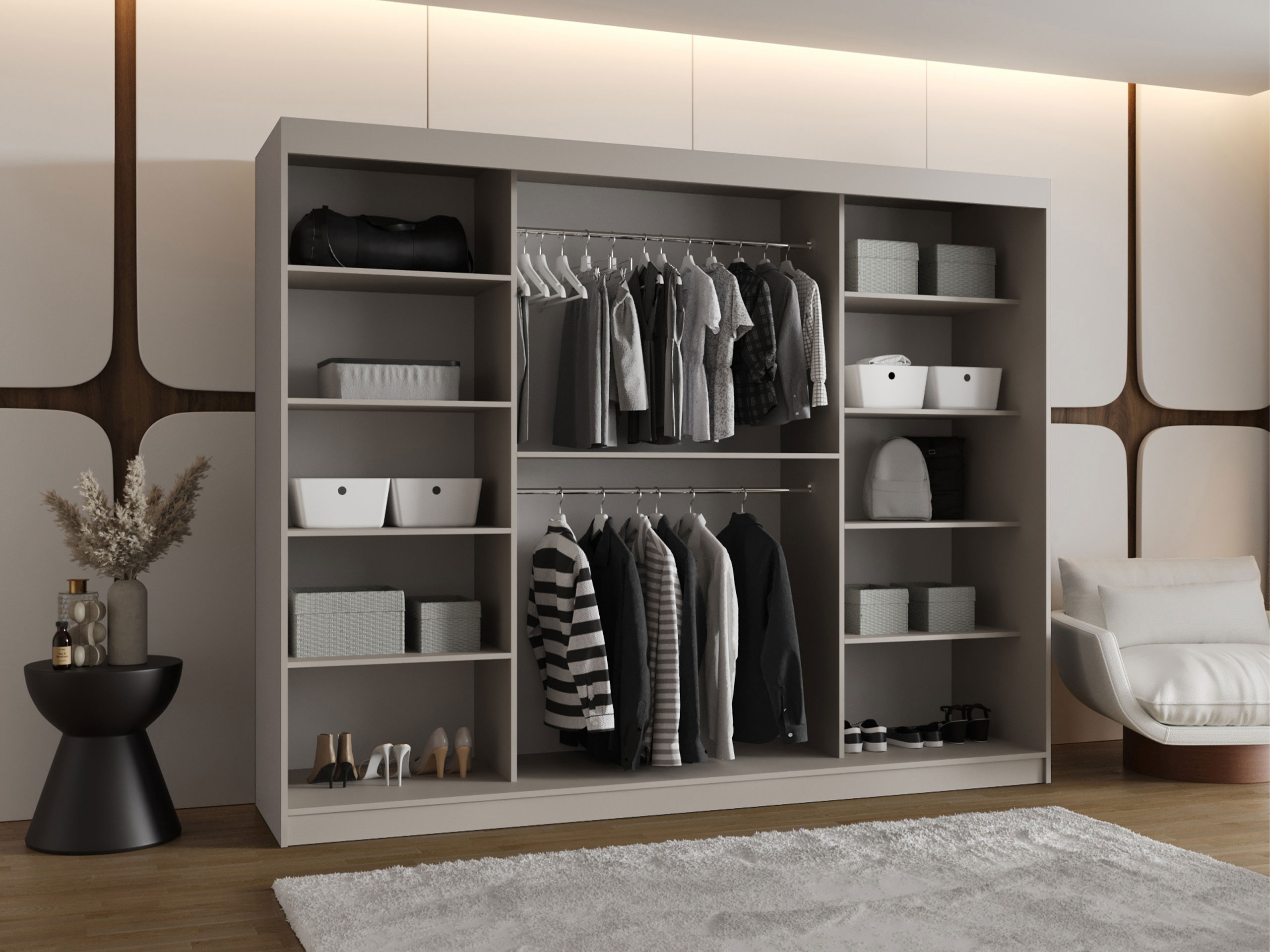 Kledingkast Hartford 522 (Kasjmier)